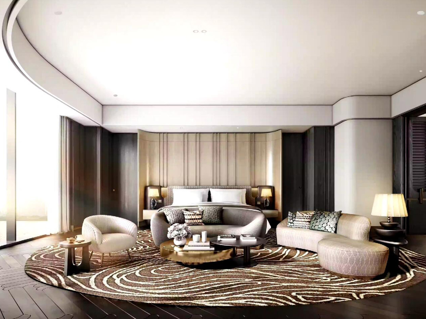 Furniture designer high-end hotel furniture set GD248