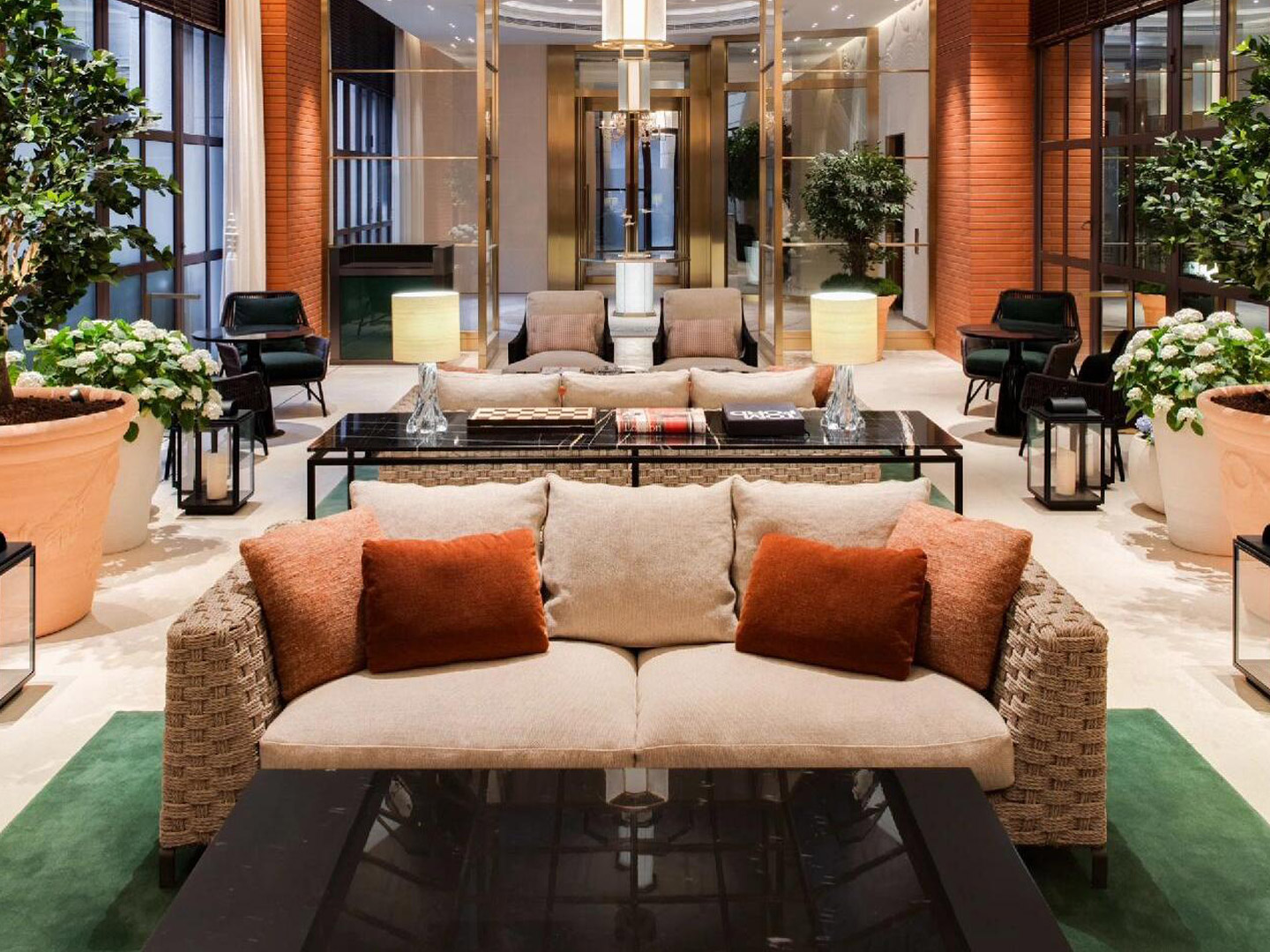 Luxurious sofa-style villa hotel custom furnitu...