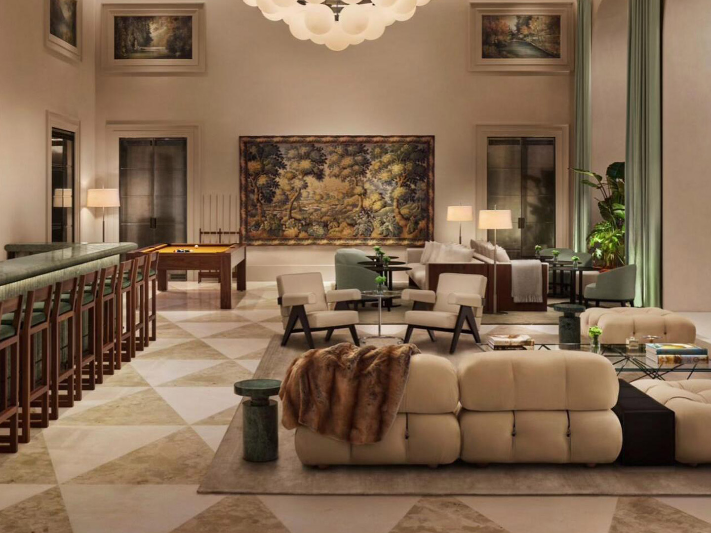 High-end custom ocean-view hotel furniture GD265