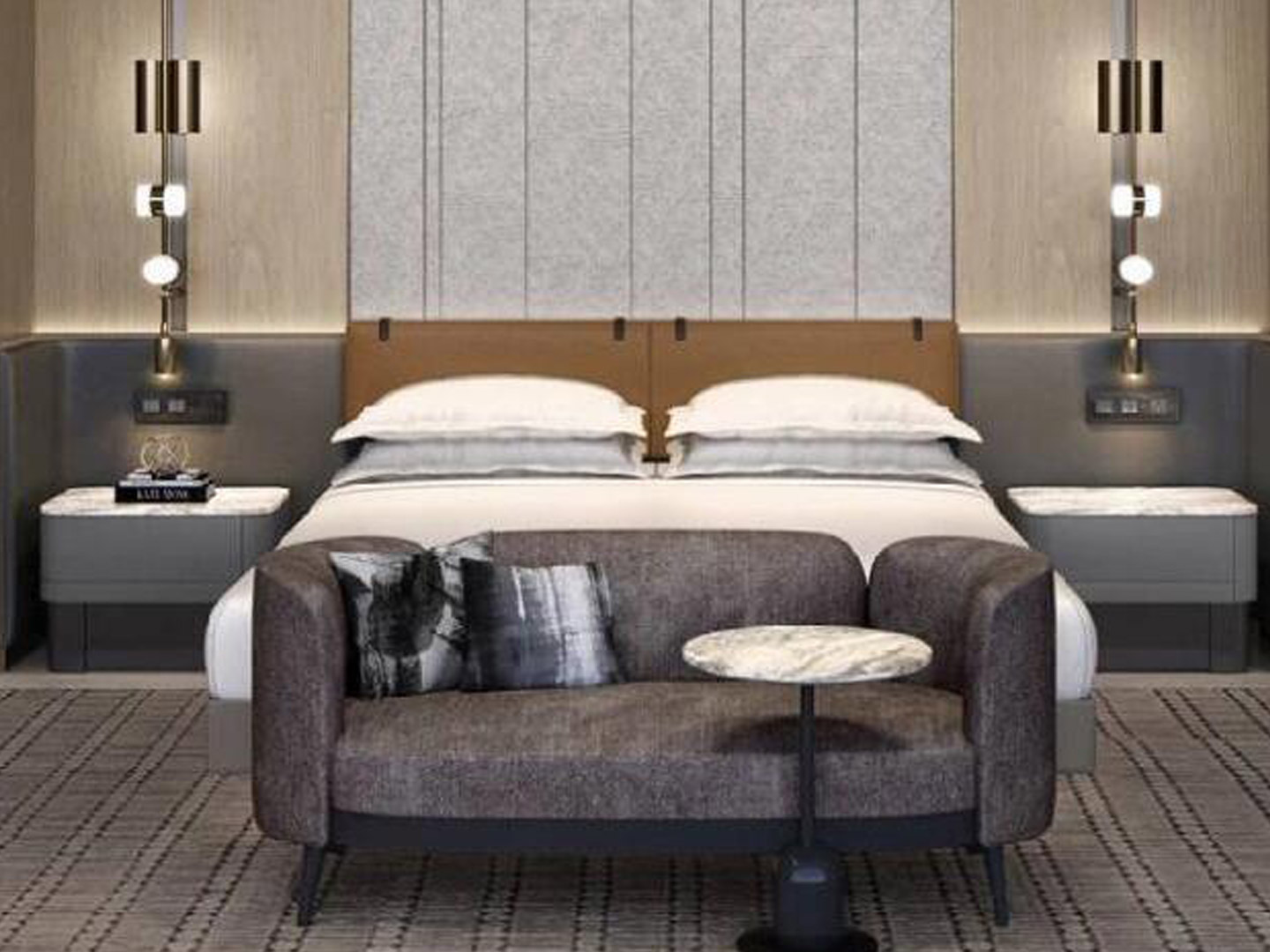 Designer furniture hotel room guest room furniture GD329