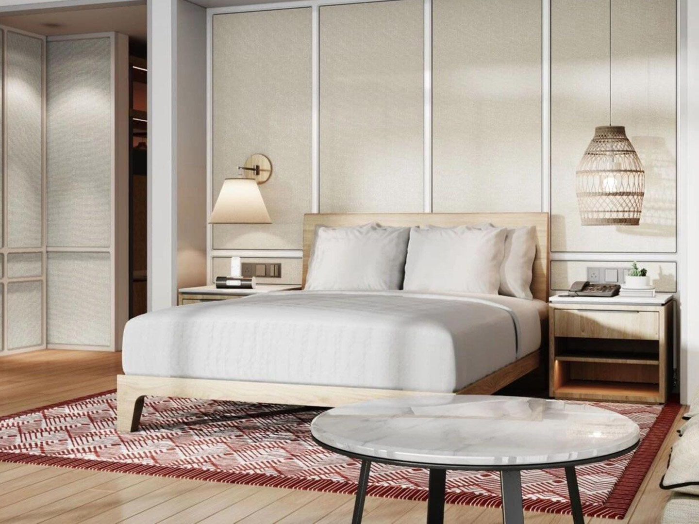 Homestay hotel furniture bedroom furniture set ...