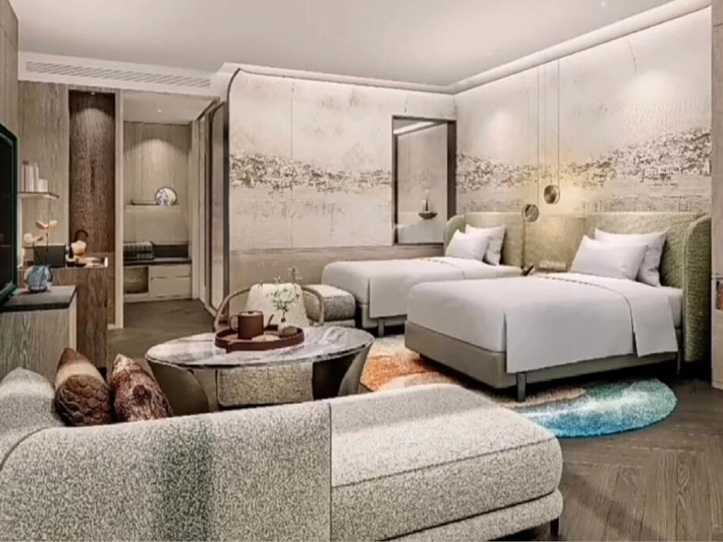 Furniture Customization Factory Resort Hotel Furniture GD382