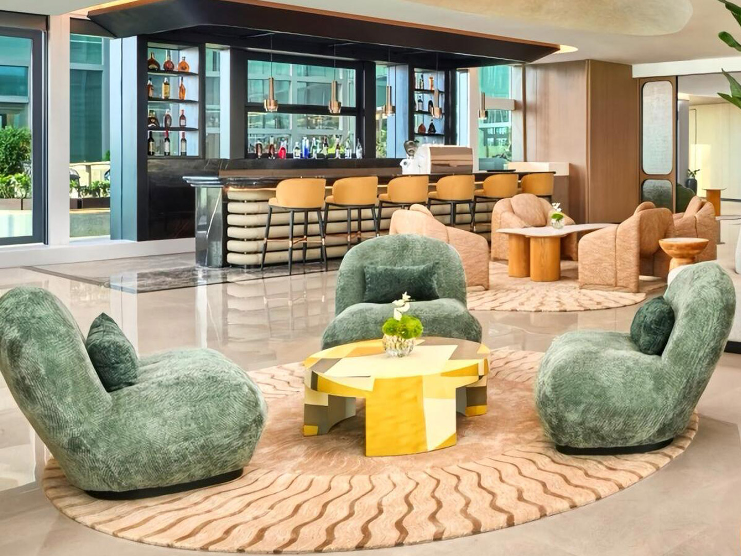 Furniture production factory for high-quality hotel furniture sets GD406