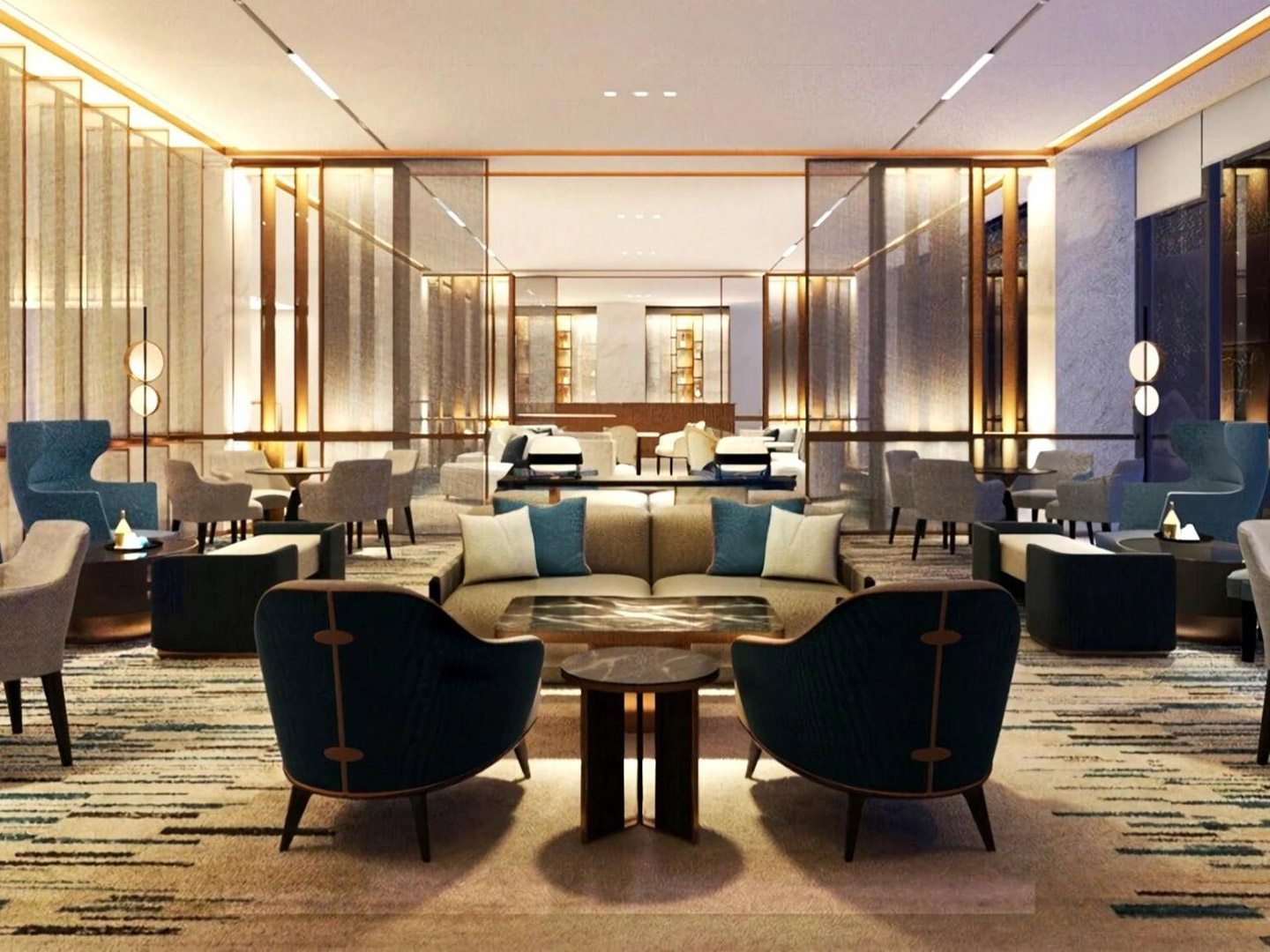 Full customization of furniture for high-end business hotels  GD418