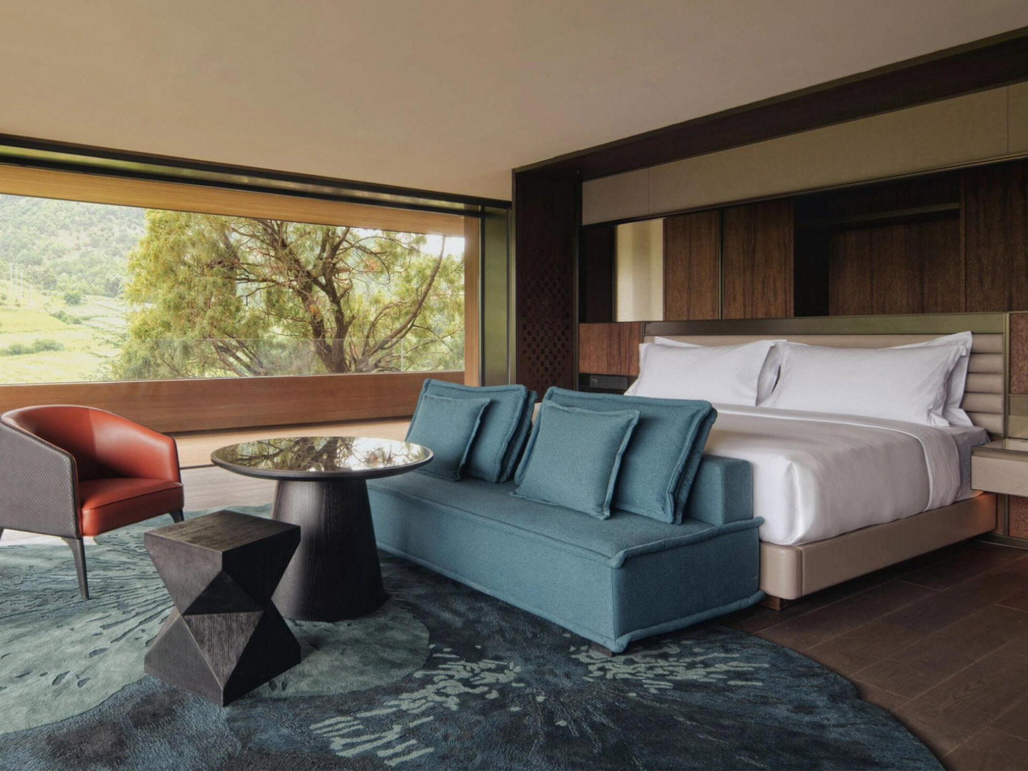 Modern engineering furniture  hotel furniture production factory for business hotels GD424