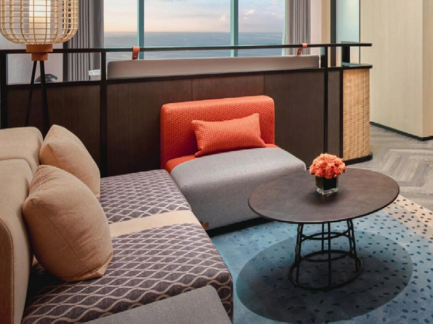 Interior design hotel furniture sofa set GD461