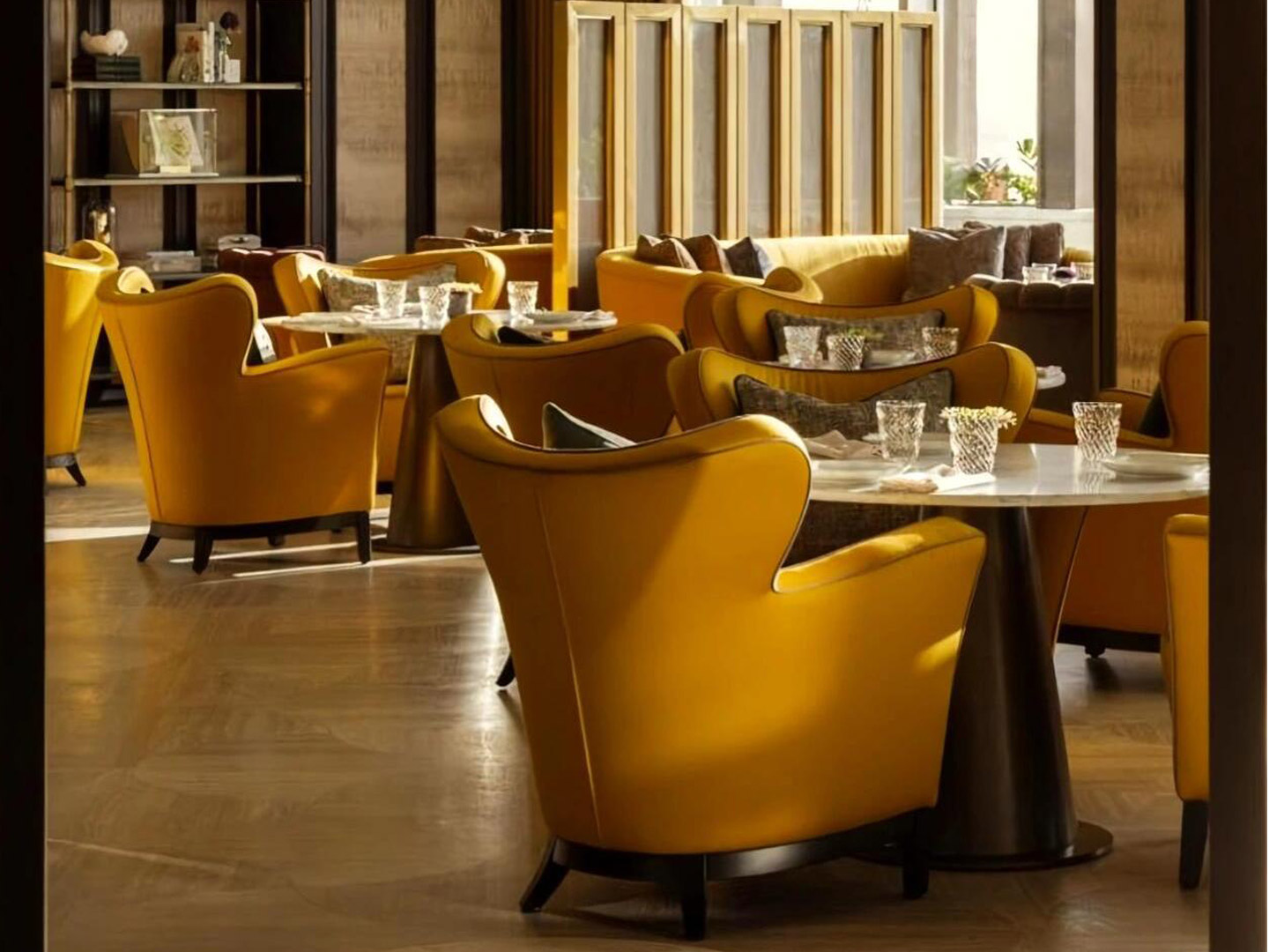 Resort hotel lobby furniture furniture set customization GD465