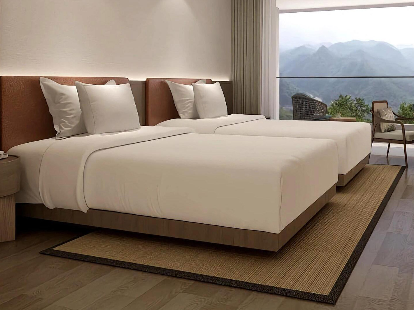 Resort hotel guest room furniture set customization GD478