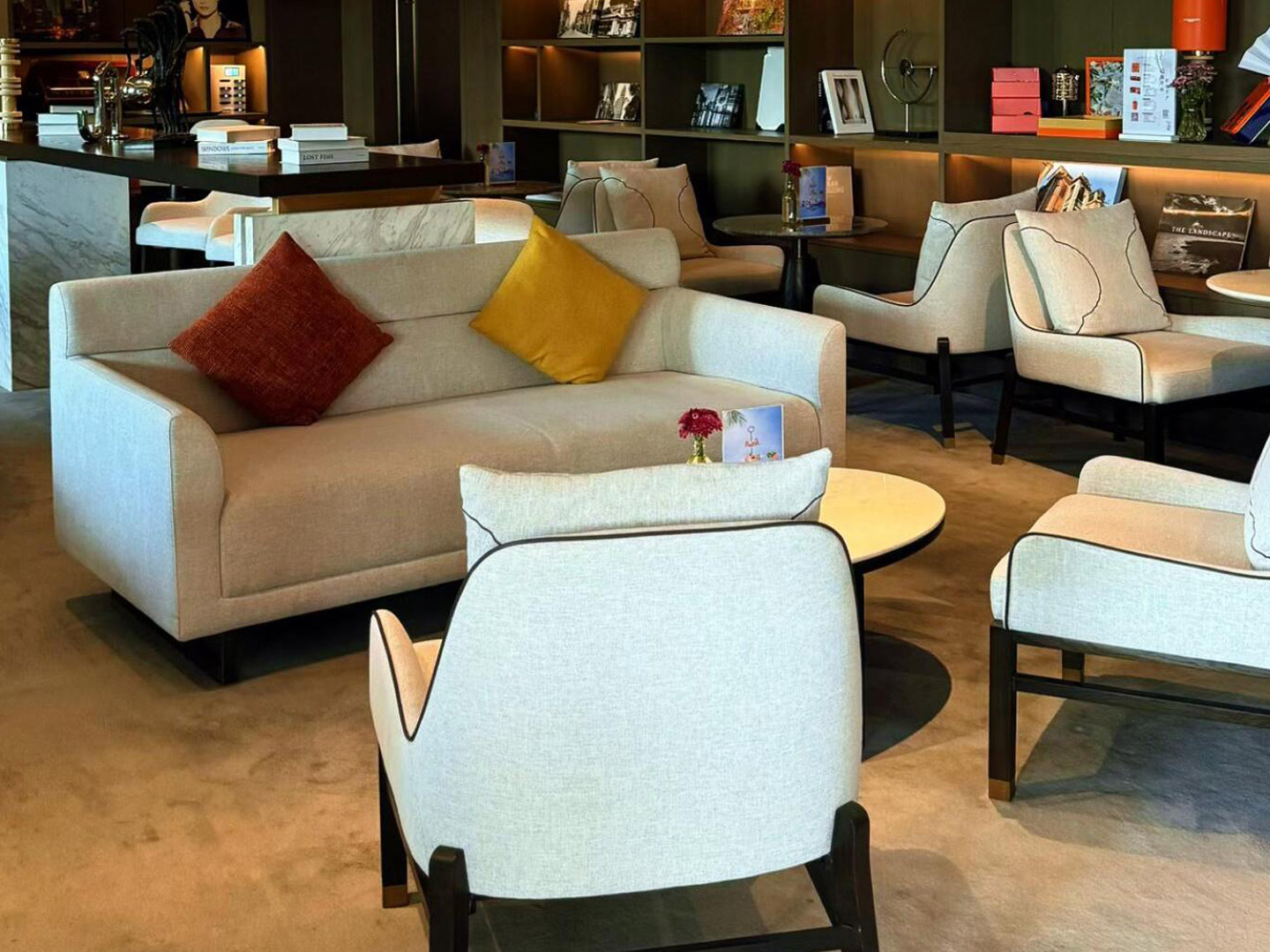 Designer furniture hotel guest room lobby furniture GD480