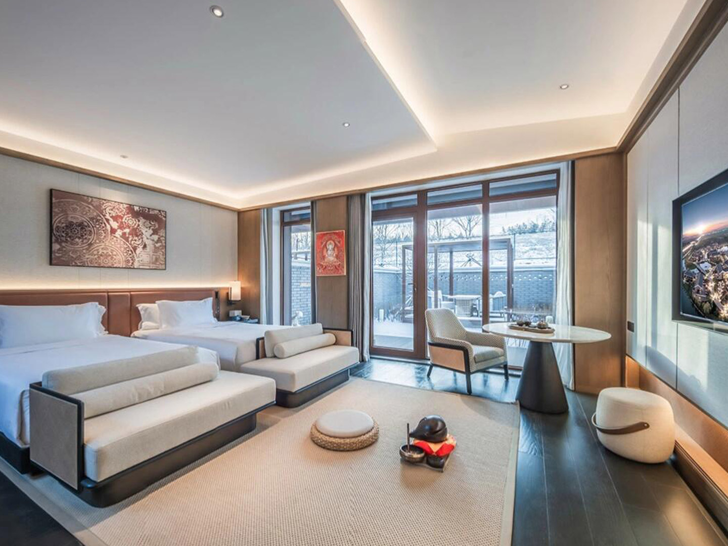 Designer furniture self-built house customized hotel furniture factory GD485
