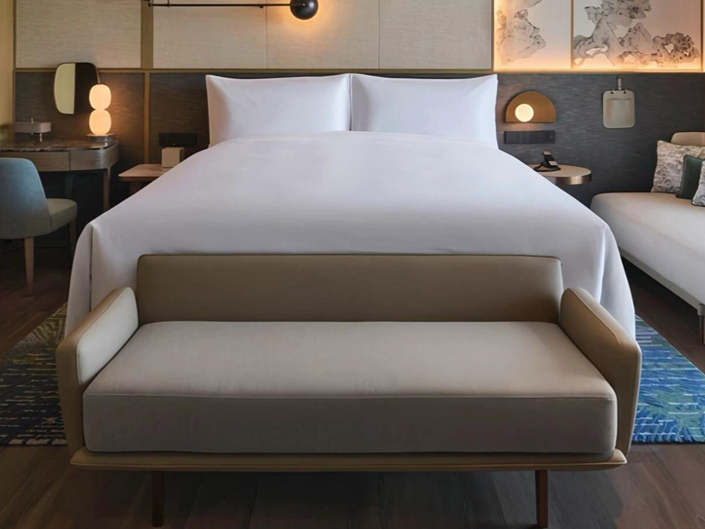 Hotel villa self-built house hotel furniture sets customization GD489