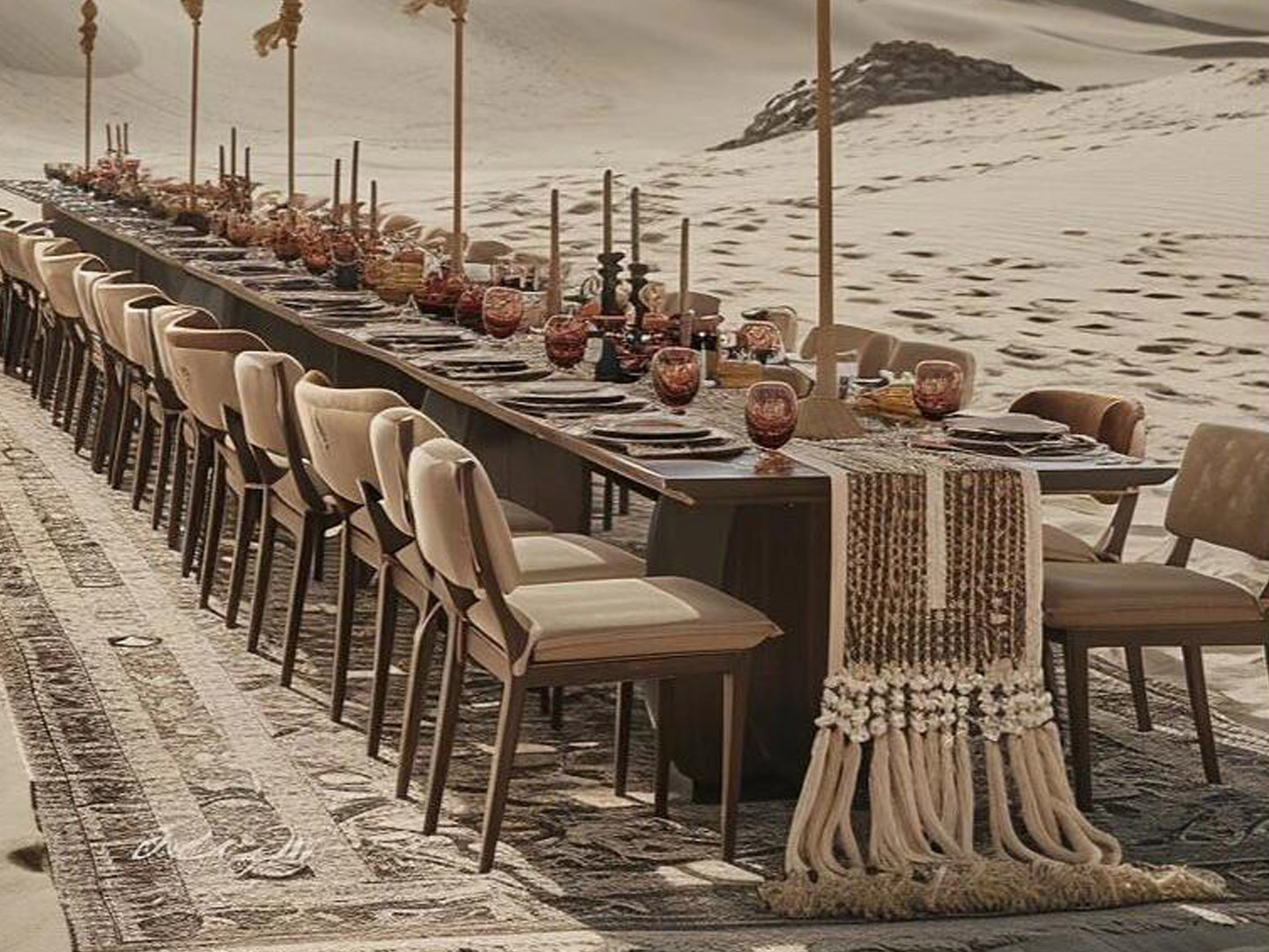 Customized Furniture Case for the Desert Resort Hotel in Qatar GD519