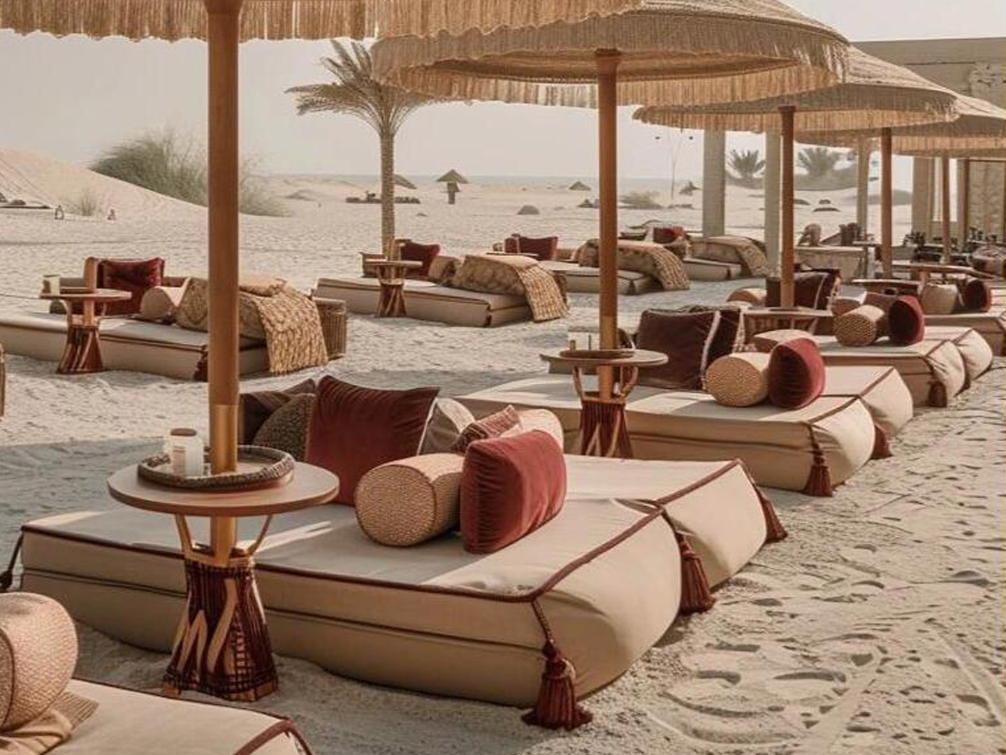 Customized Furniture Case for the Desert Resort Hotel in Qatar GD519