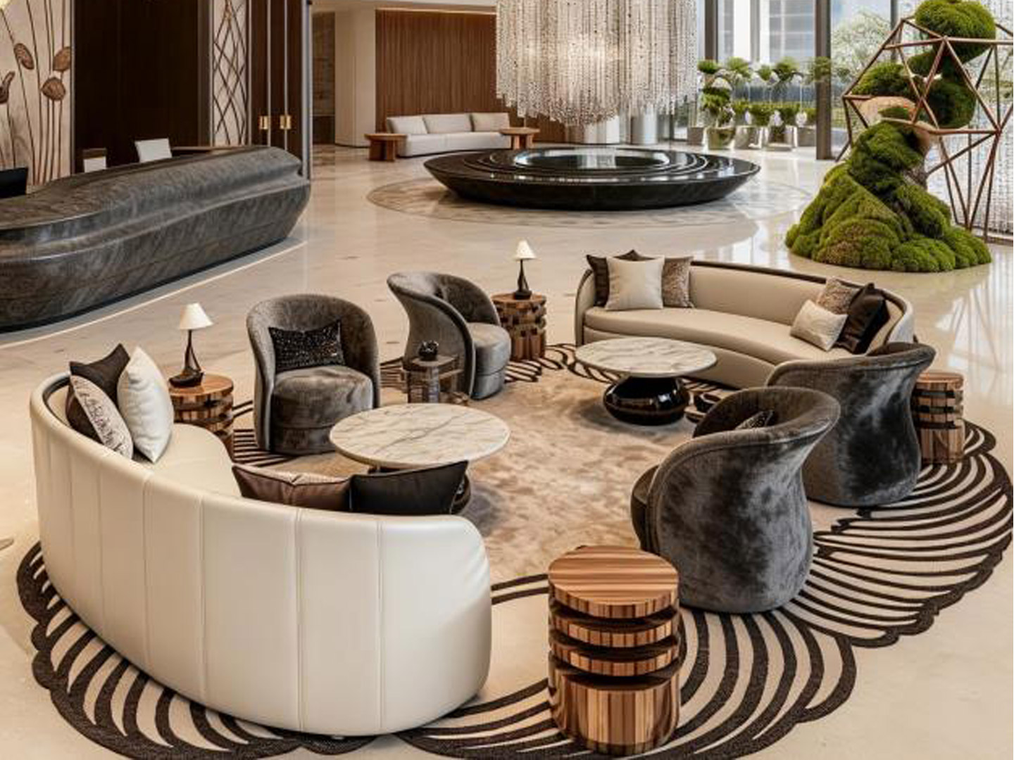 Custom Whole-House Furniture for High-End Star-Rated Hotels GD2