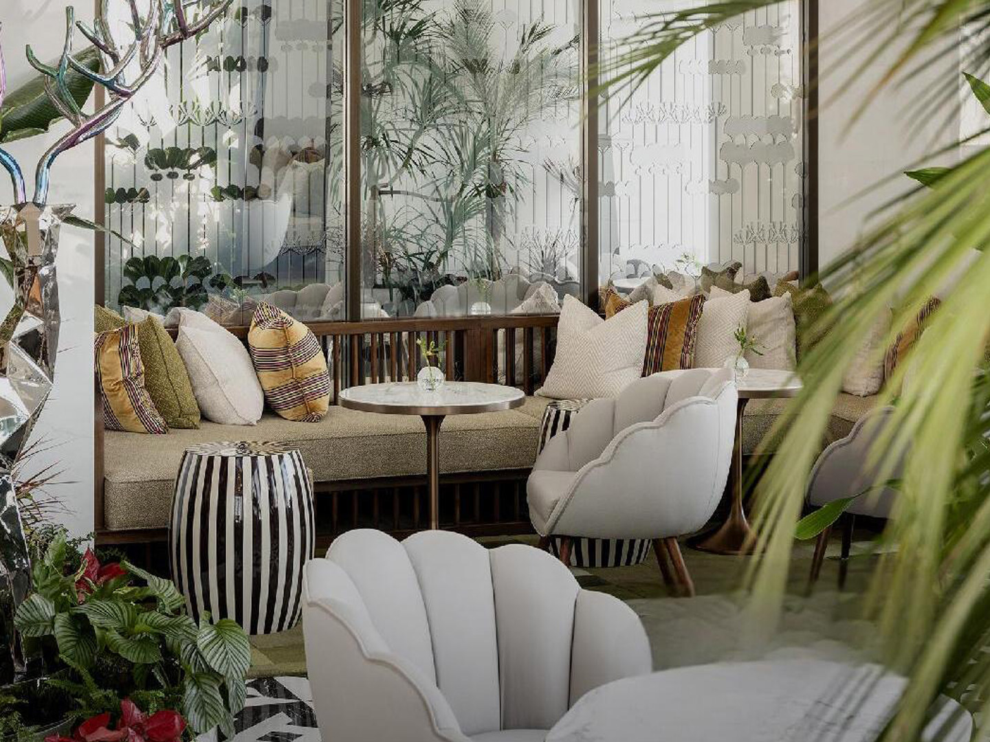 Customized furniture sets for high-end business...