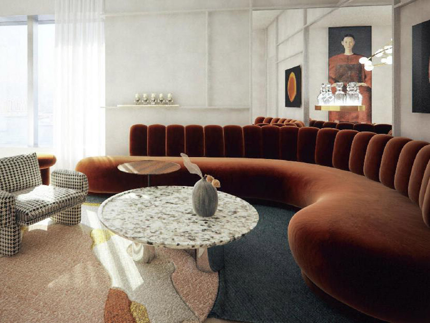 High-quality custom furniture resort hotel furniture set GD595