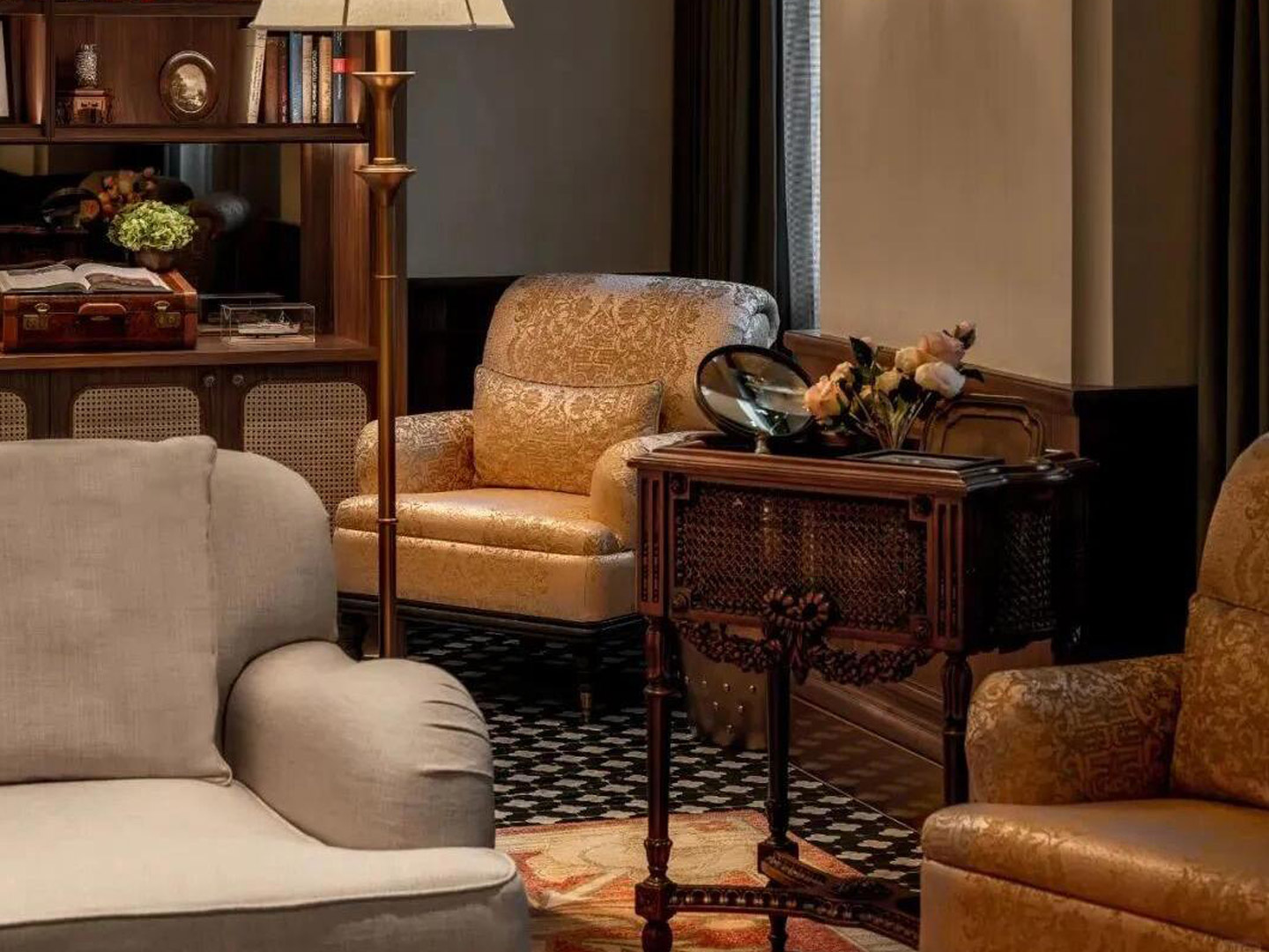 Hotel guest room furniture sofa set furniture c...
