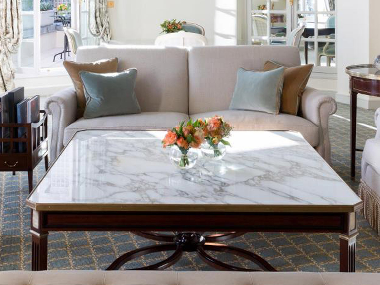 Furniture supplier custom engineering hotel furniture lobby set GD10