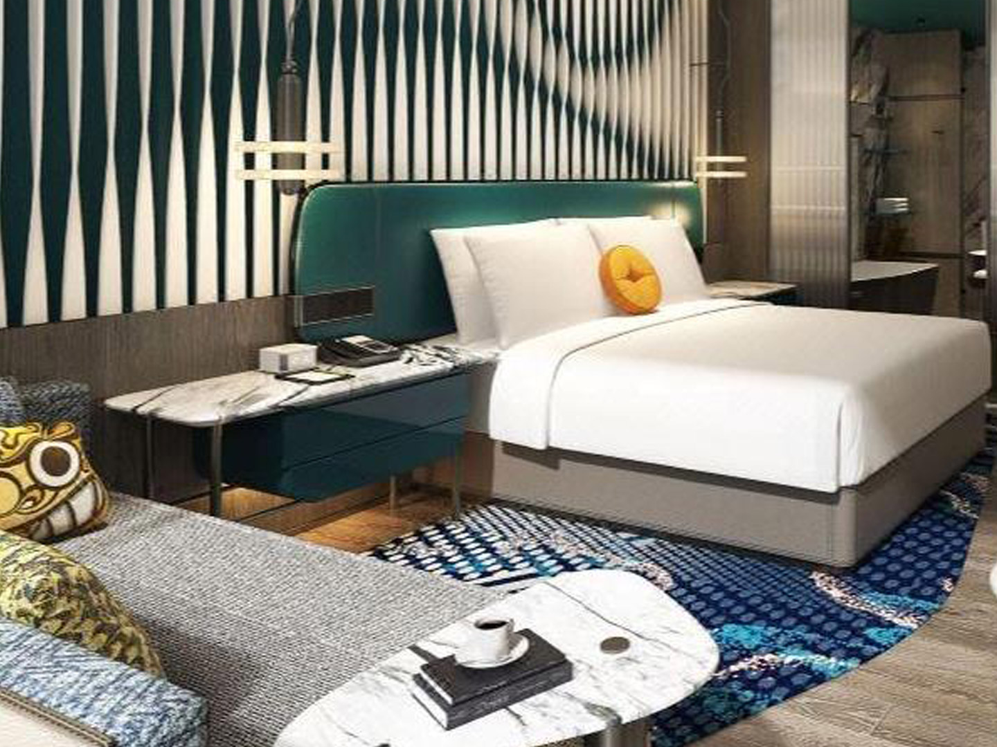 Furniture supplier, project star-rated bedroom set GD14