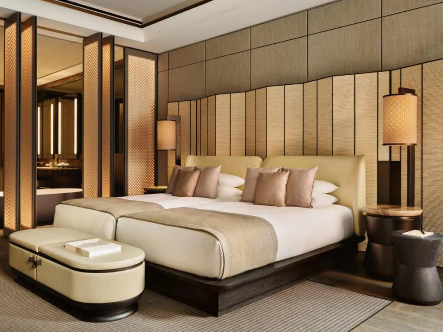 Furniture manufacturer Japan hotel bedroom furniture set GD18