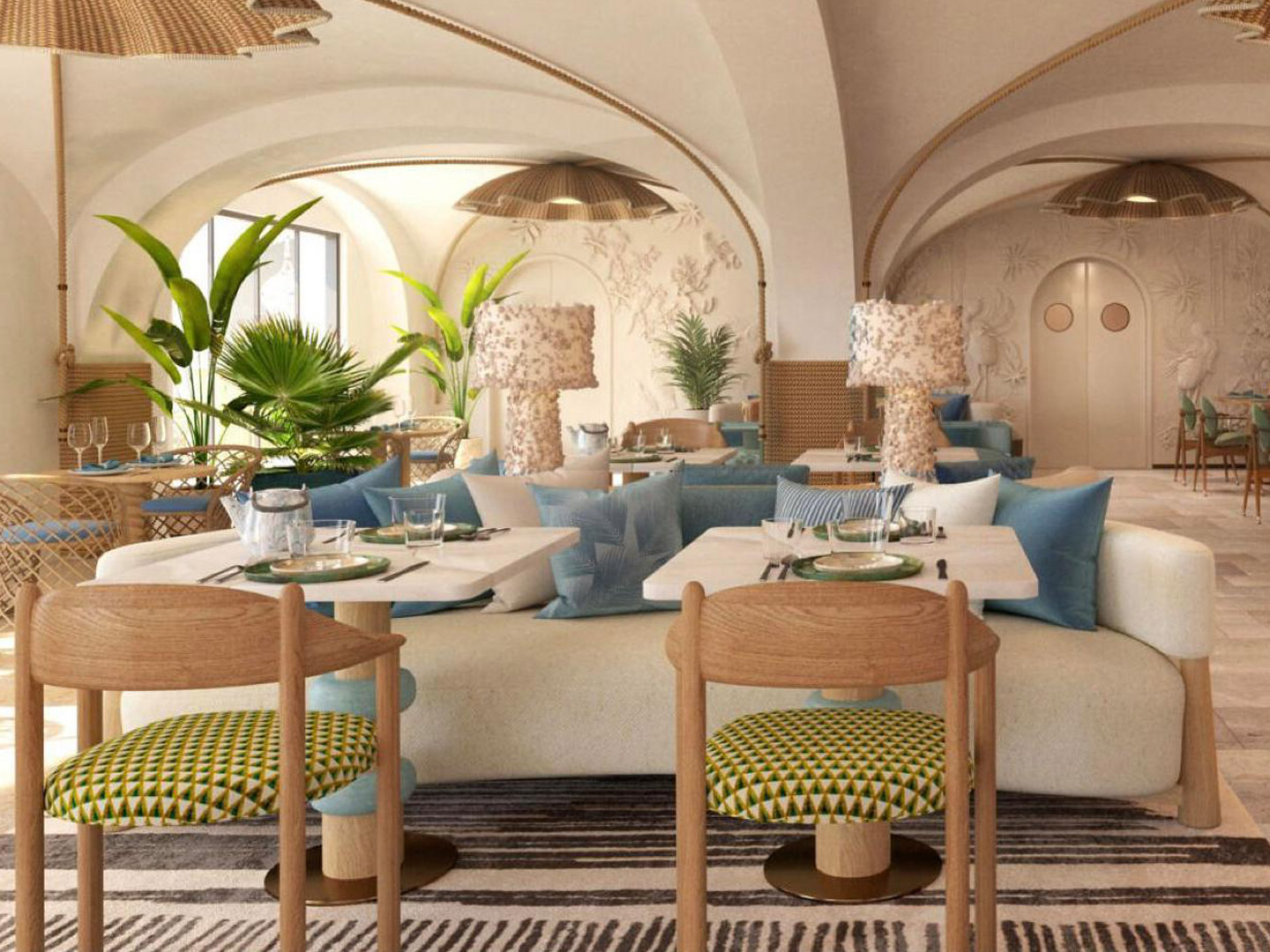 Customized furniture for Italian resort hotels  GD666