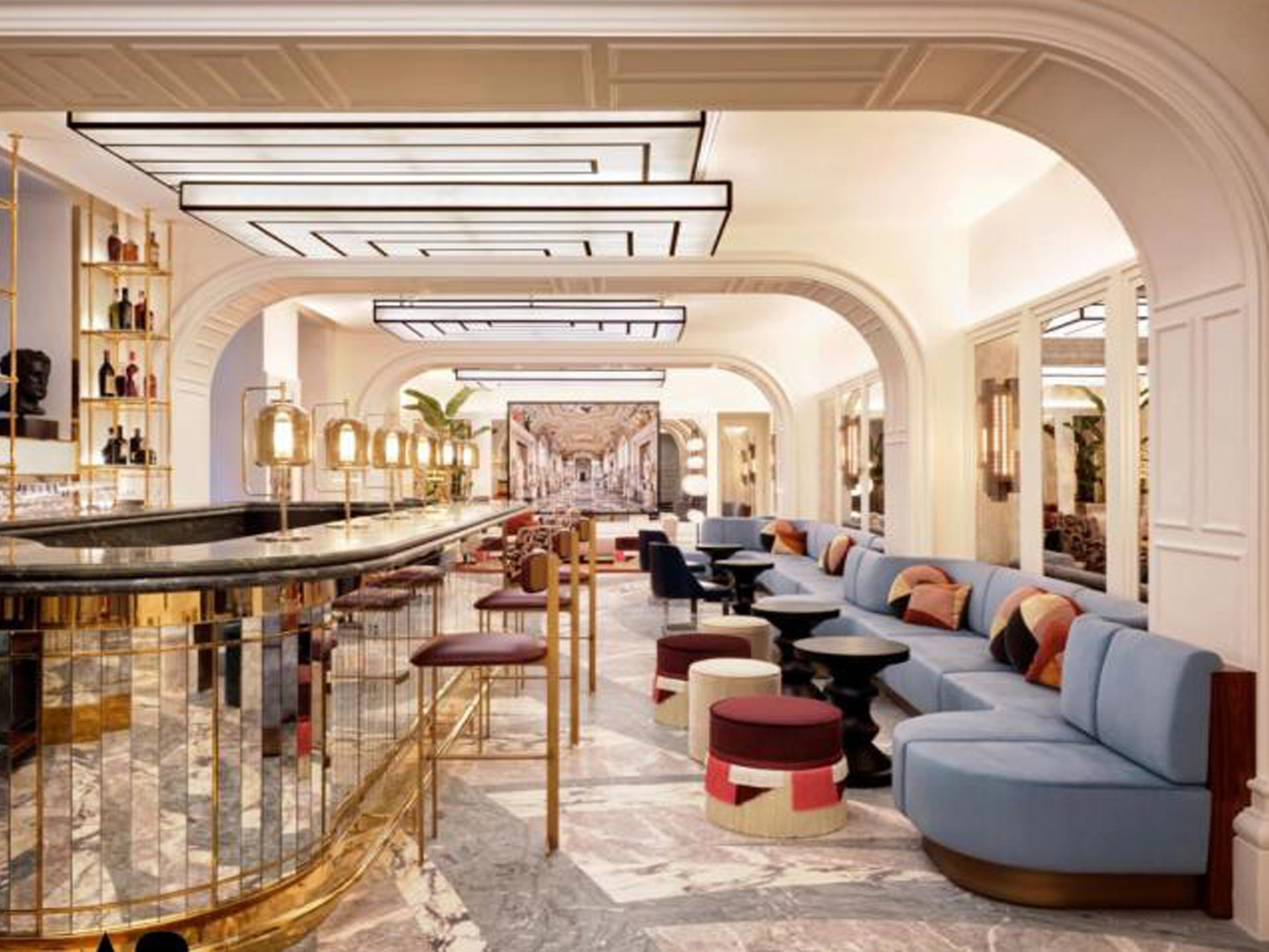 High-end Furniture Customization Factory of the Italian Rome Hotel  GD667