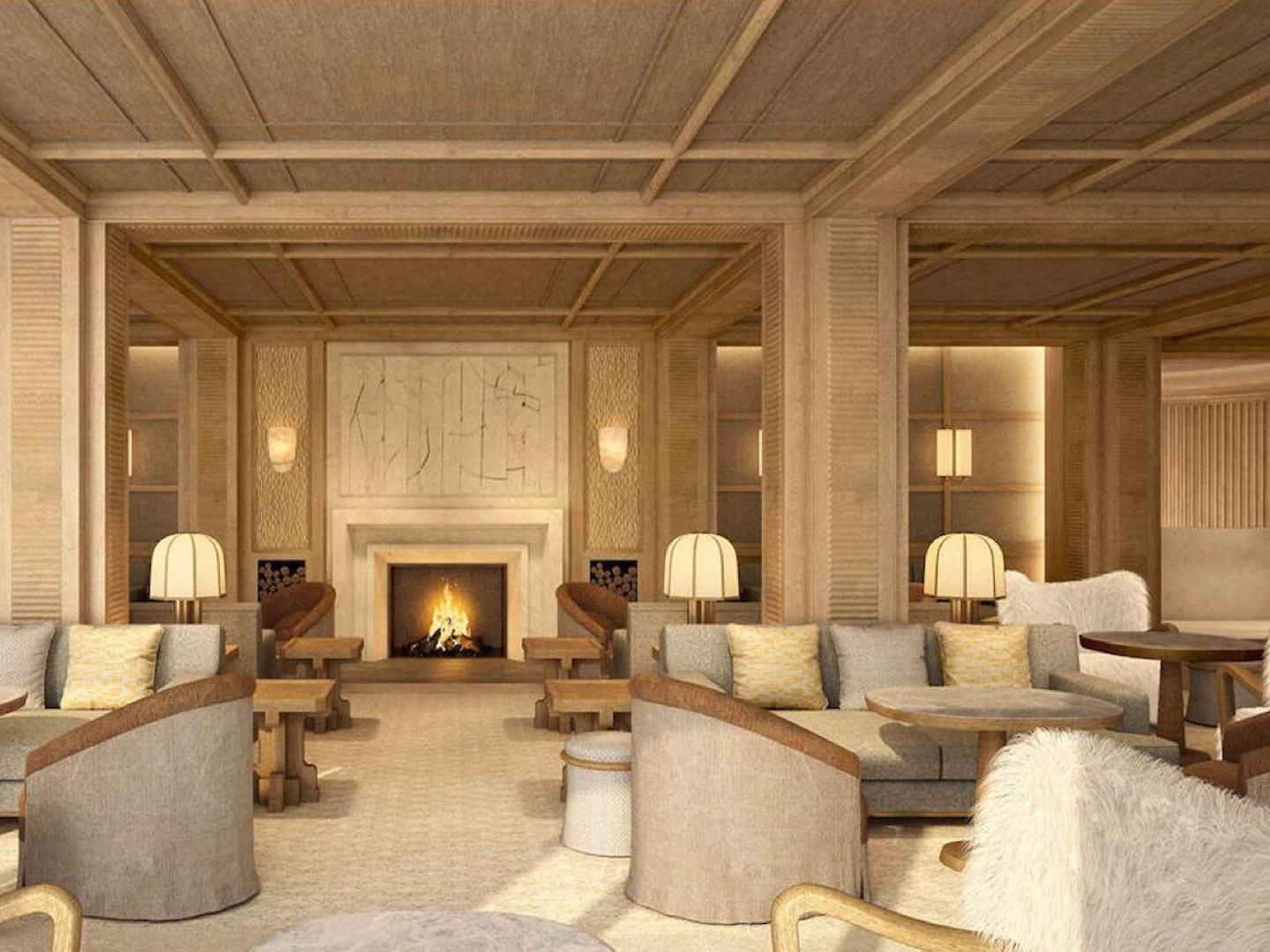 High-end furniture customization supplier for Four Seasons Hotel  GD670