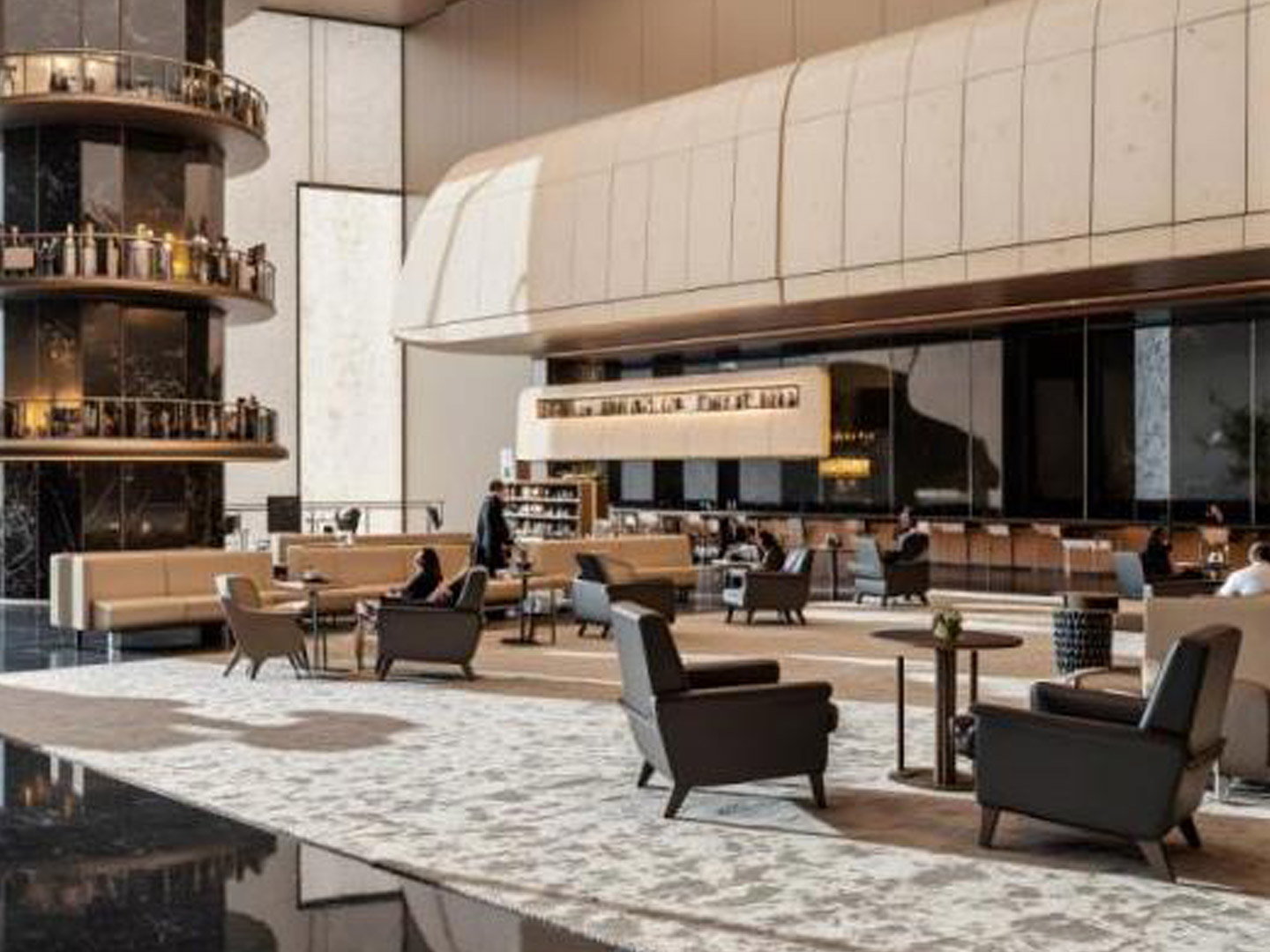 Custom furniture factory hotel lobby furniture ...