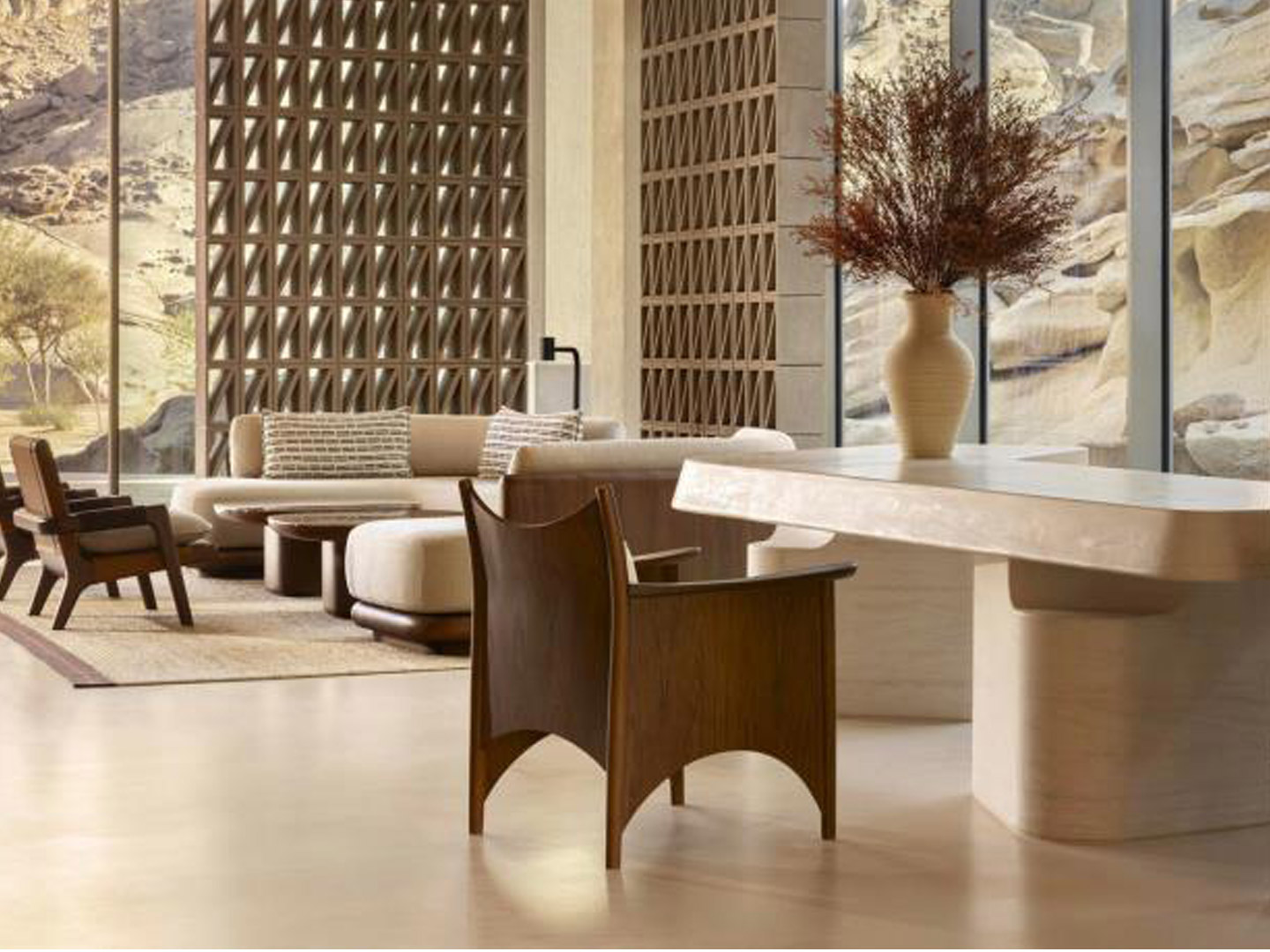 Desert Rock Resort Hotel Furniture Customization Factory GD682