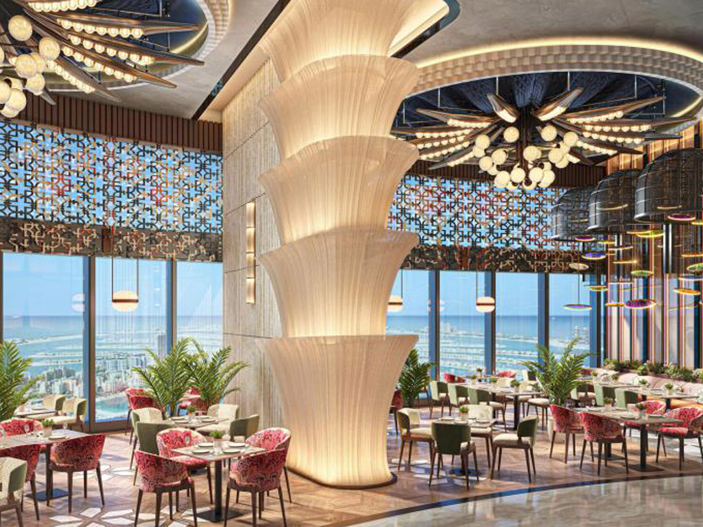 InterContinental Hotel Customized Furniture Set for Interior Decoration GD687
