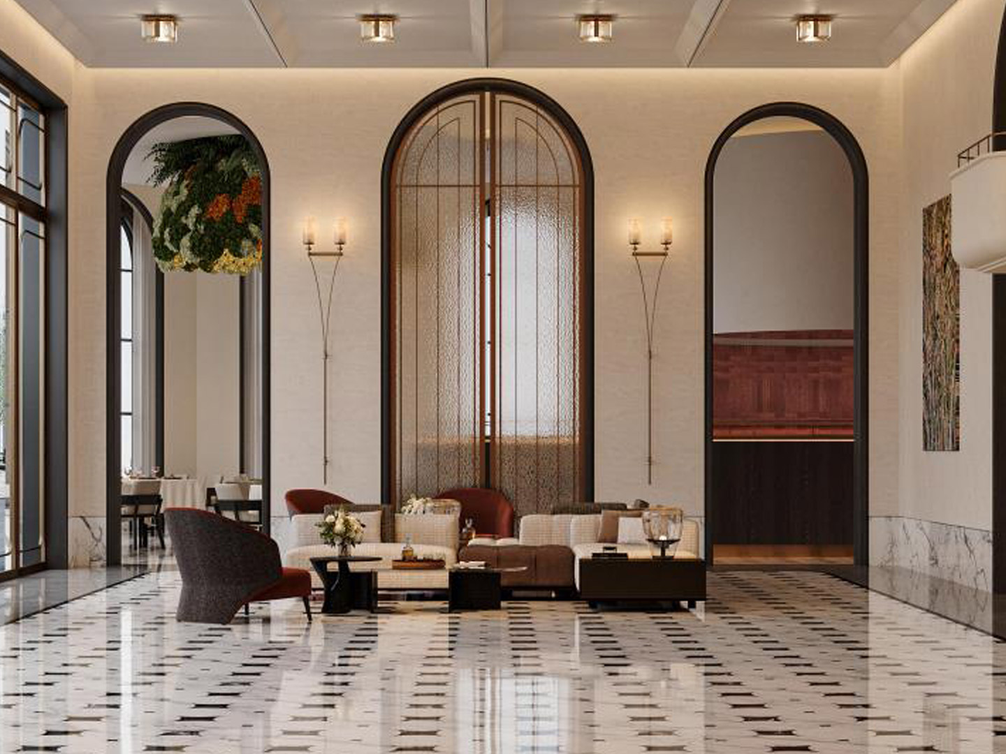 Designed high-end custom-made star-rated hotel furniture GD29