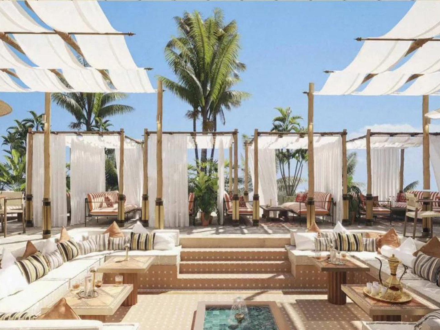 Saudi Arabia Resort Hotel Furniture Factory Customization GD717