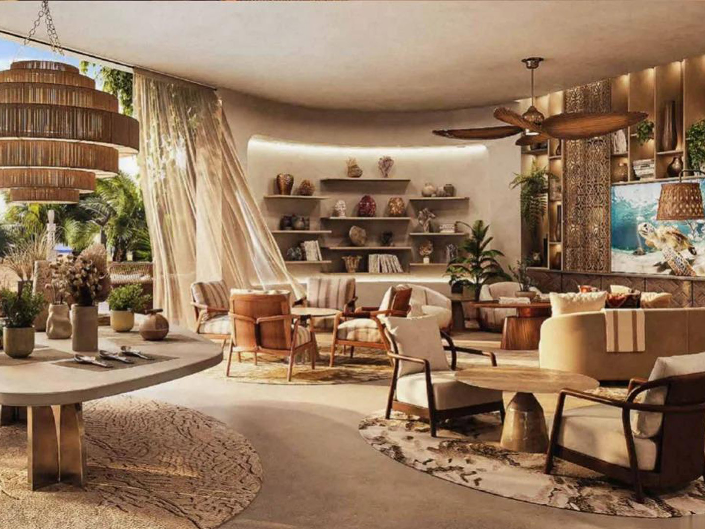 Saudi Arabia Resort Hotel Furniture Factory Customization GD717