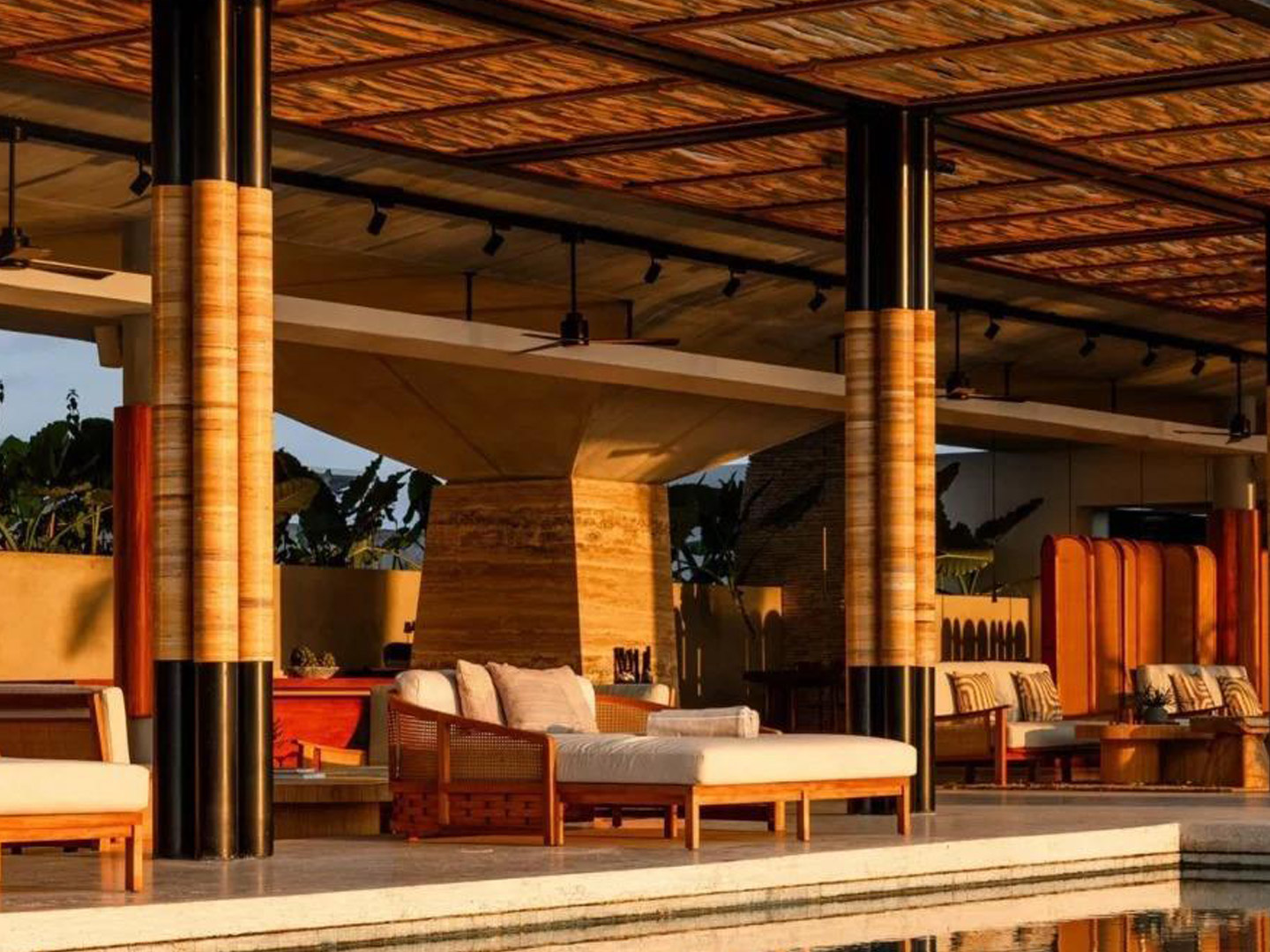 Indonesian vacation villa hotel furniture GD726