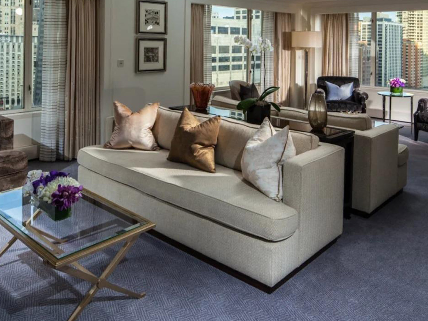 Customized hotel room furniture sets for high-e...