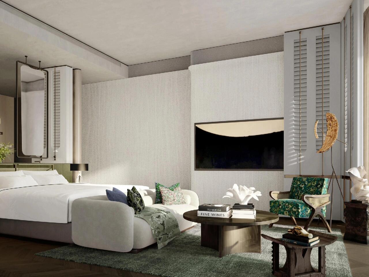 Furniture designer high-end hotel furniture set GD248