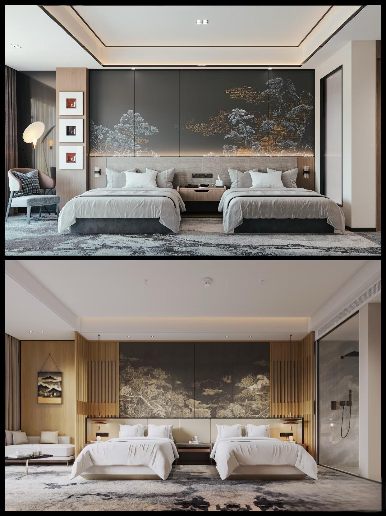 Custom high-end resort hotel furniture sets GD133