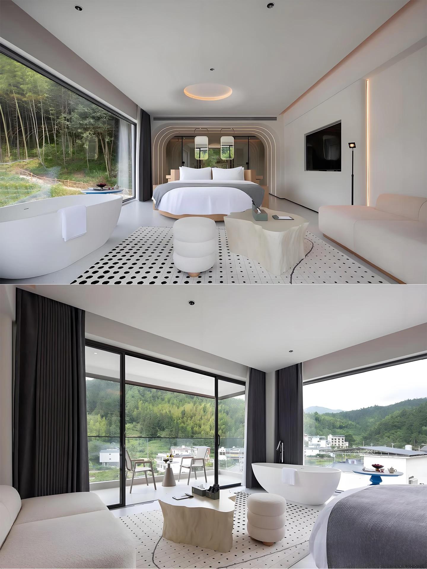 Designer furniture hotel guest room furniture customization GD147