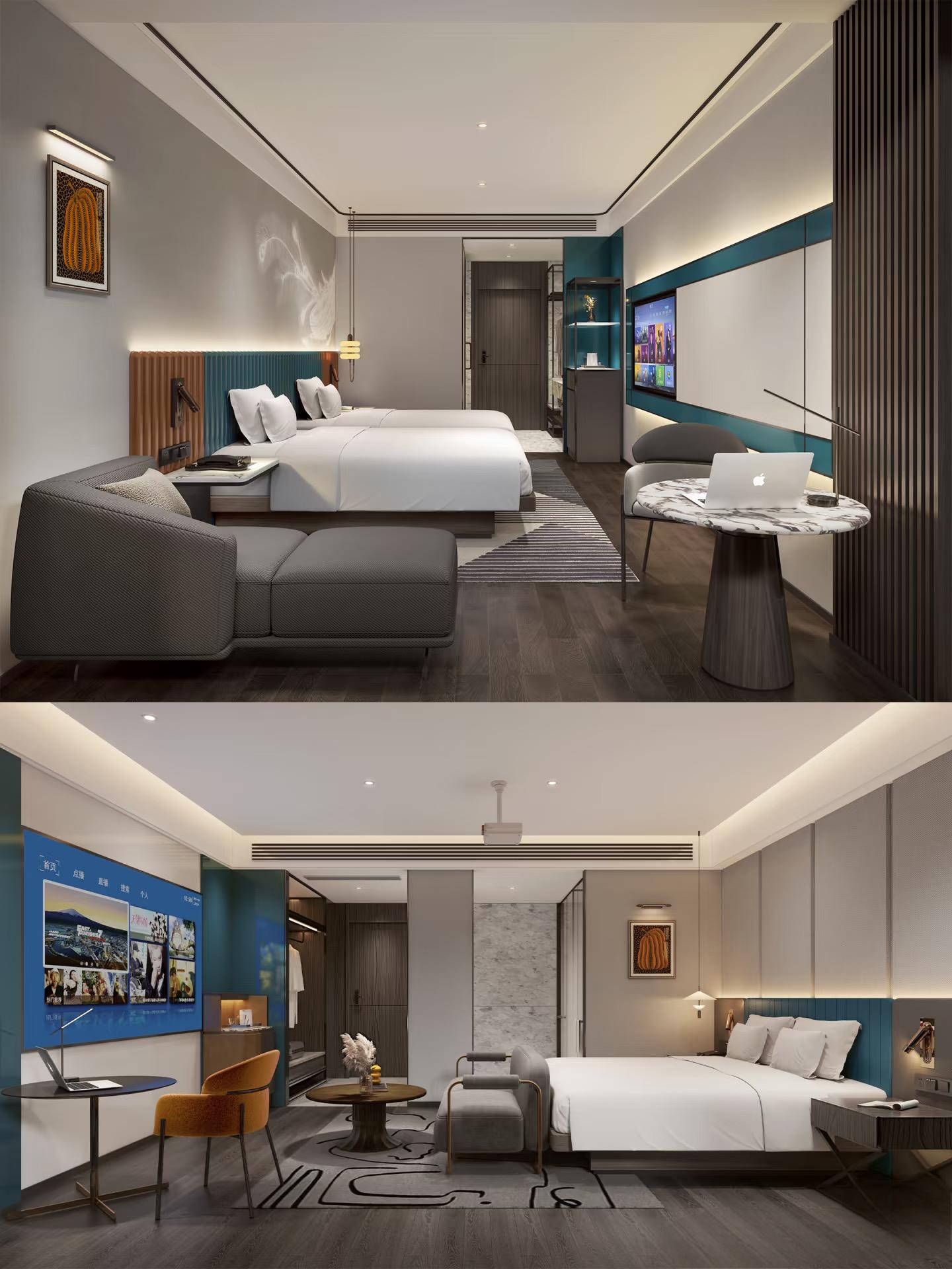 Furniture production factory hotel bedroom furniture customization GD164