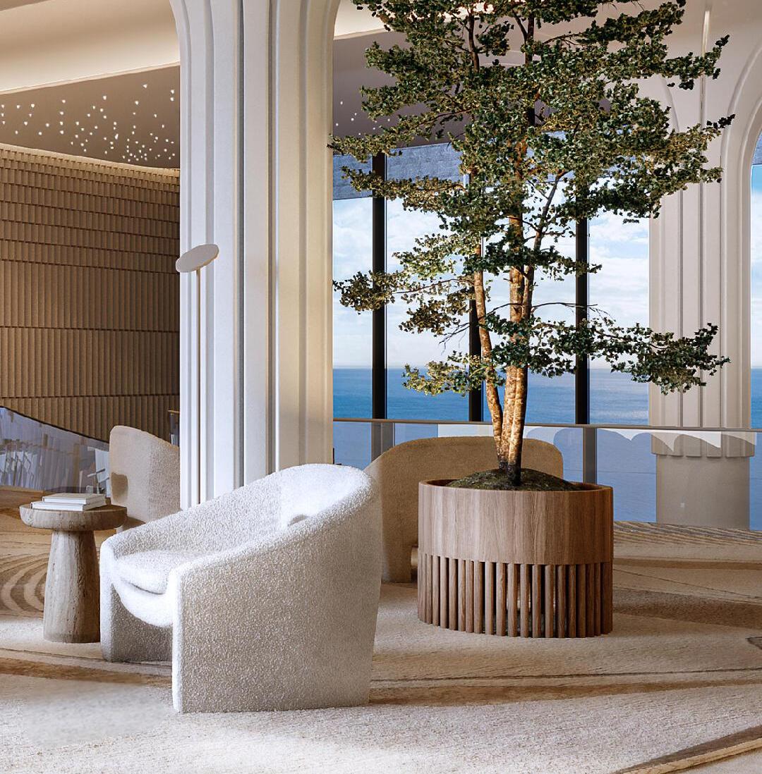 Complete furniture set for the UAE resort hotel  GD581