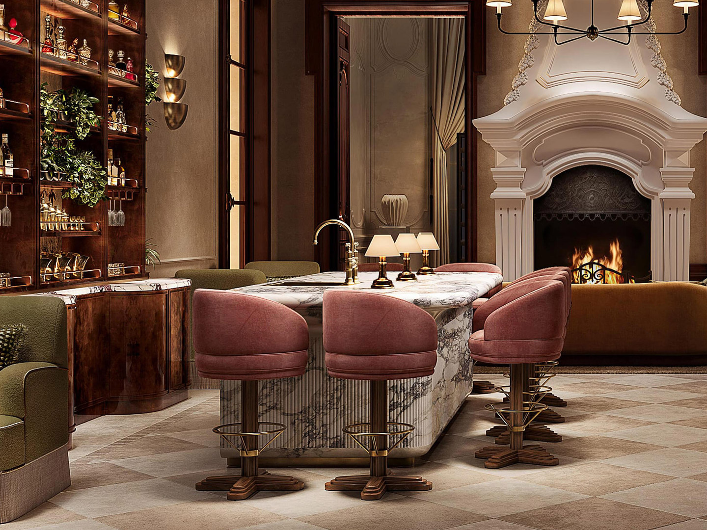 French Loire Valley Hotel Furniture Set GD791