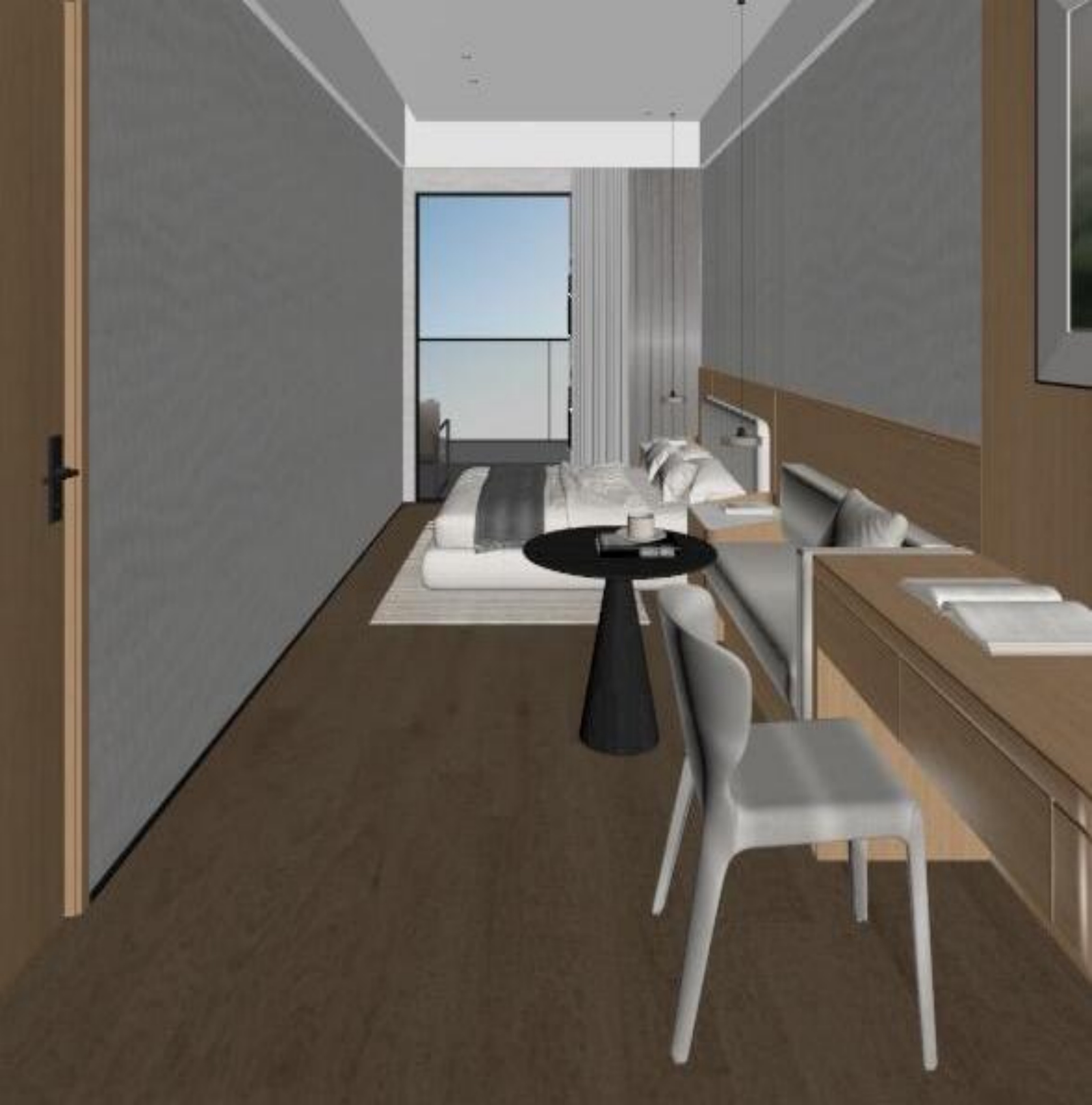 Modern minimalist style apartment custom furniture G72