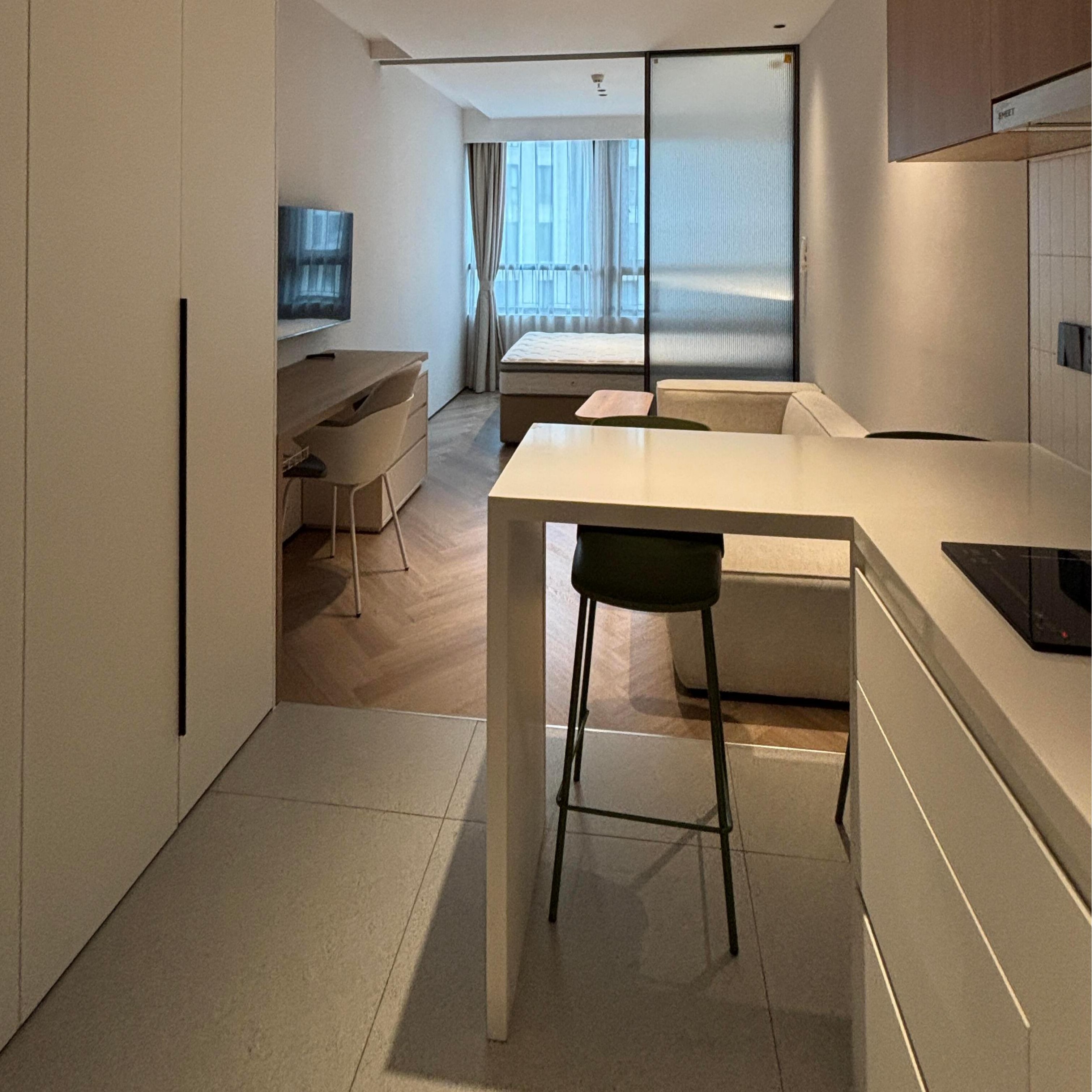 Modern minimalist style apartment rental furniture supplier G80