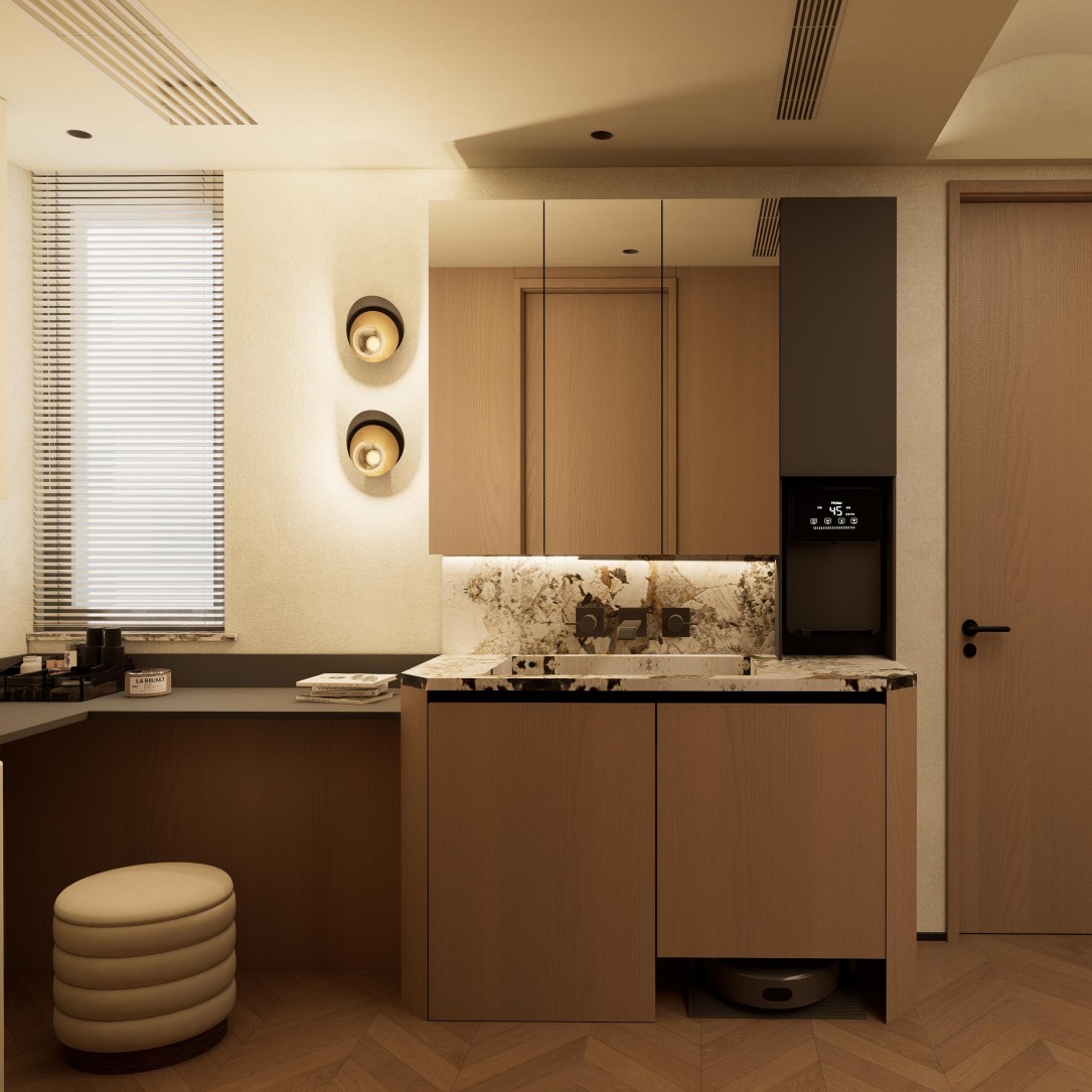 Hotel apartment design and custom furniture G76