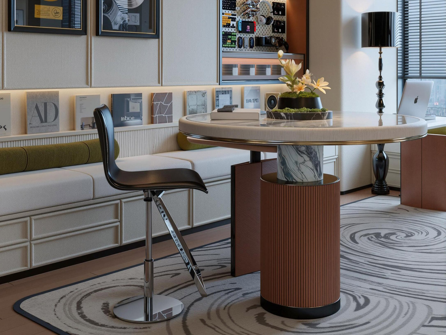 Customized furniture for single apartment rooms...