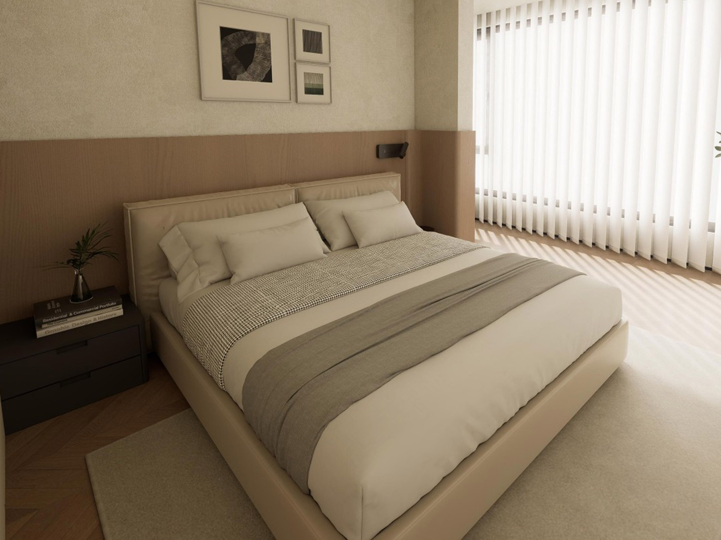 Hotel apartment design and custom furniture G76