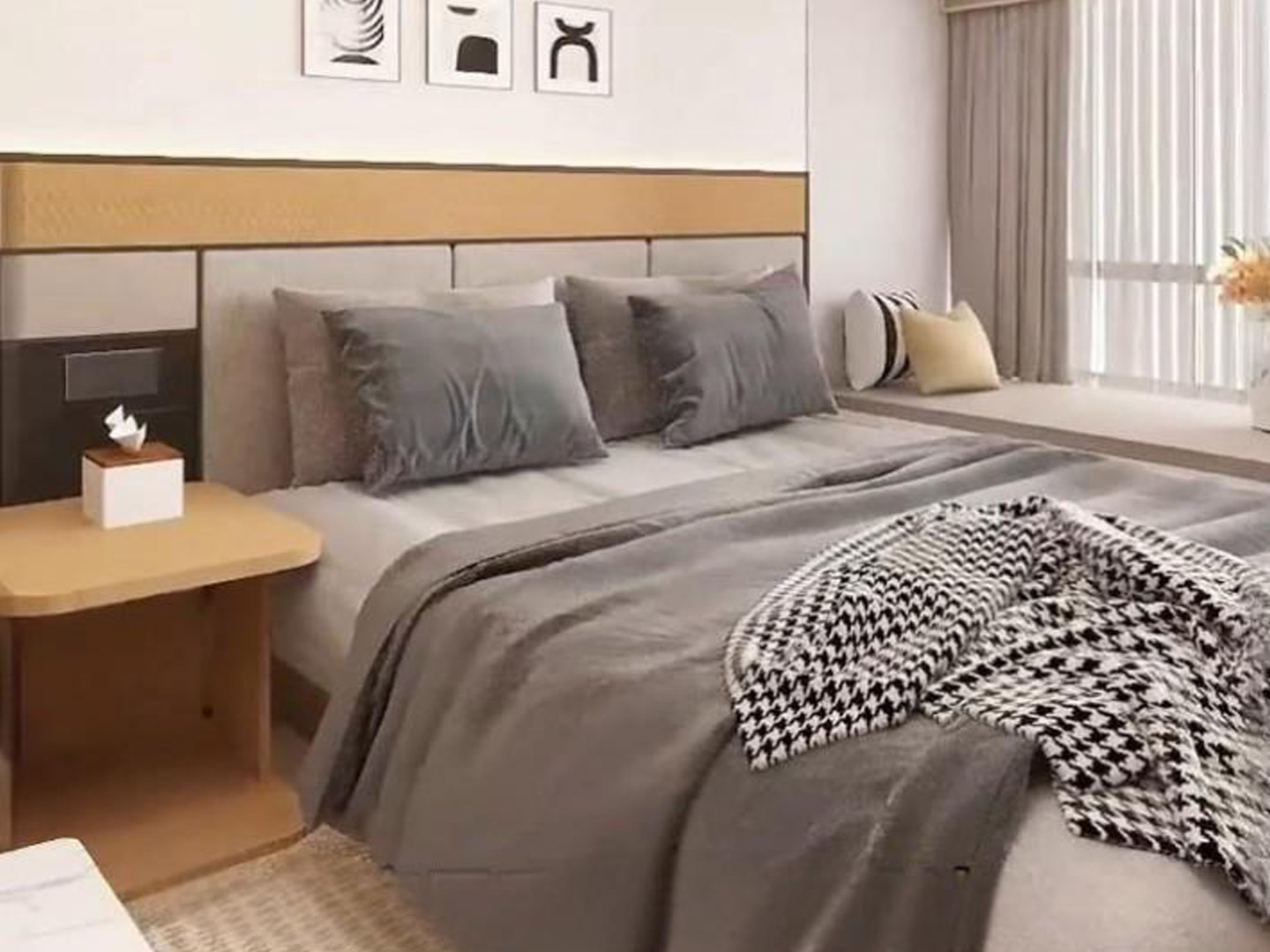 Hotel-style apartment furniture source factory G25