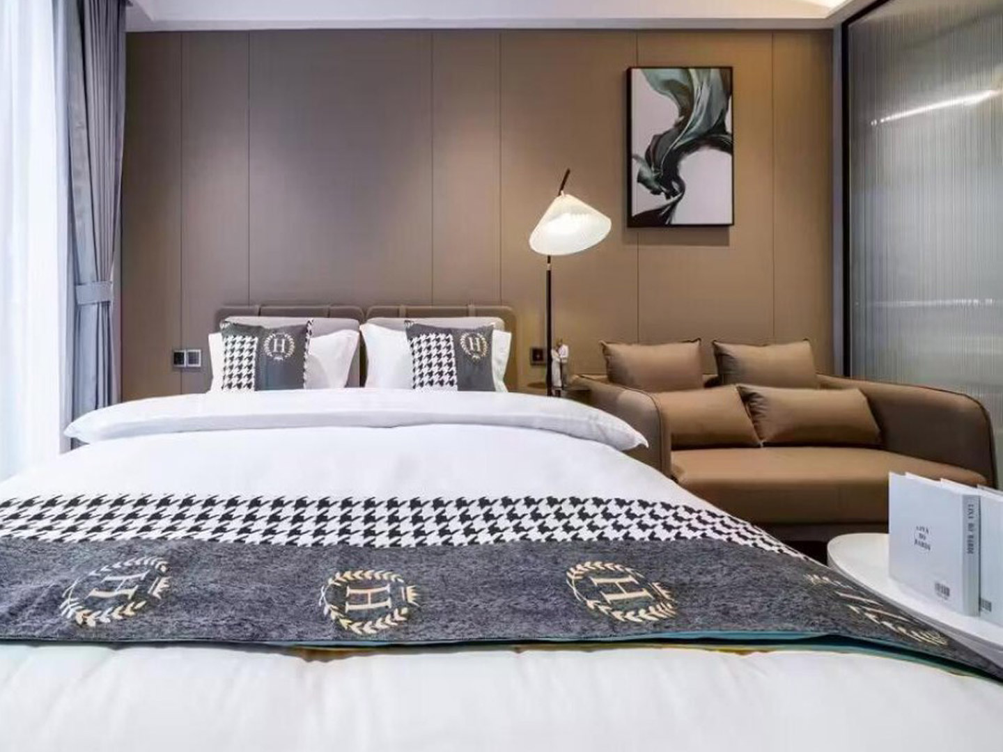 Customized furniture for hotel-style apartments...