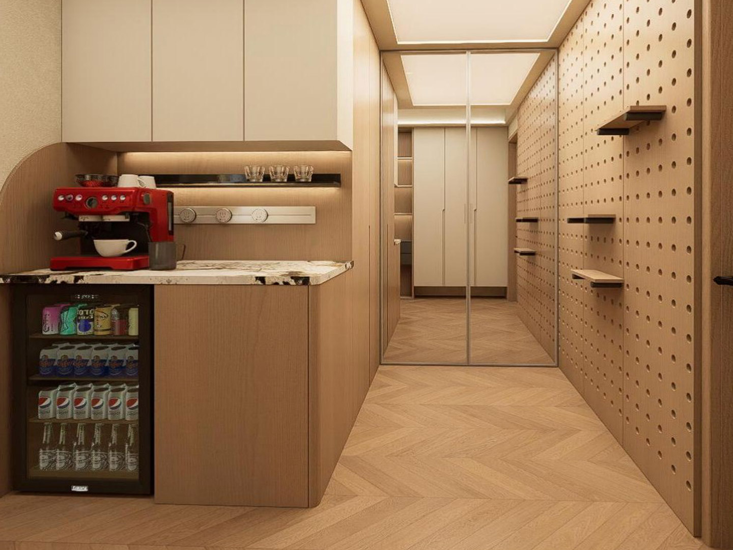 Hotel apartment design and custom furniture G76