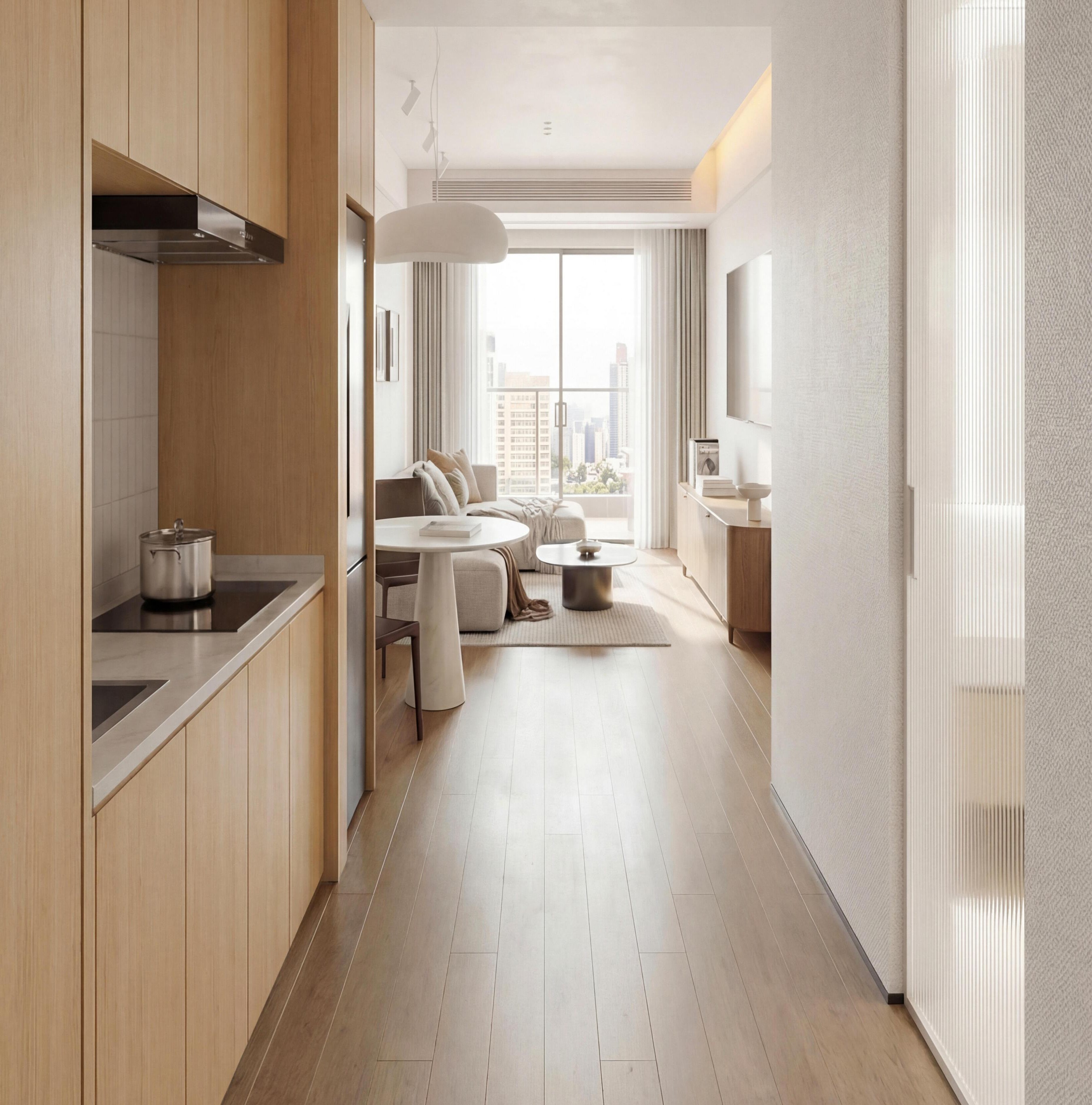 Modern minimalist style apartment custom furniture G72